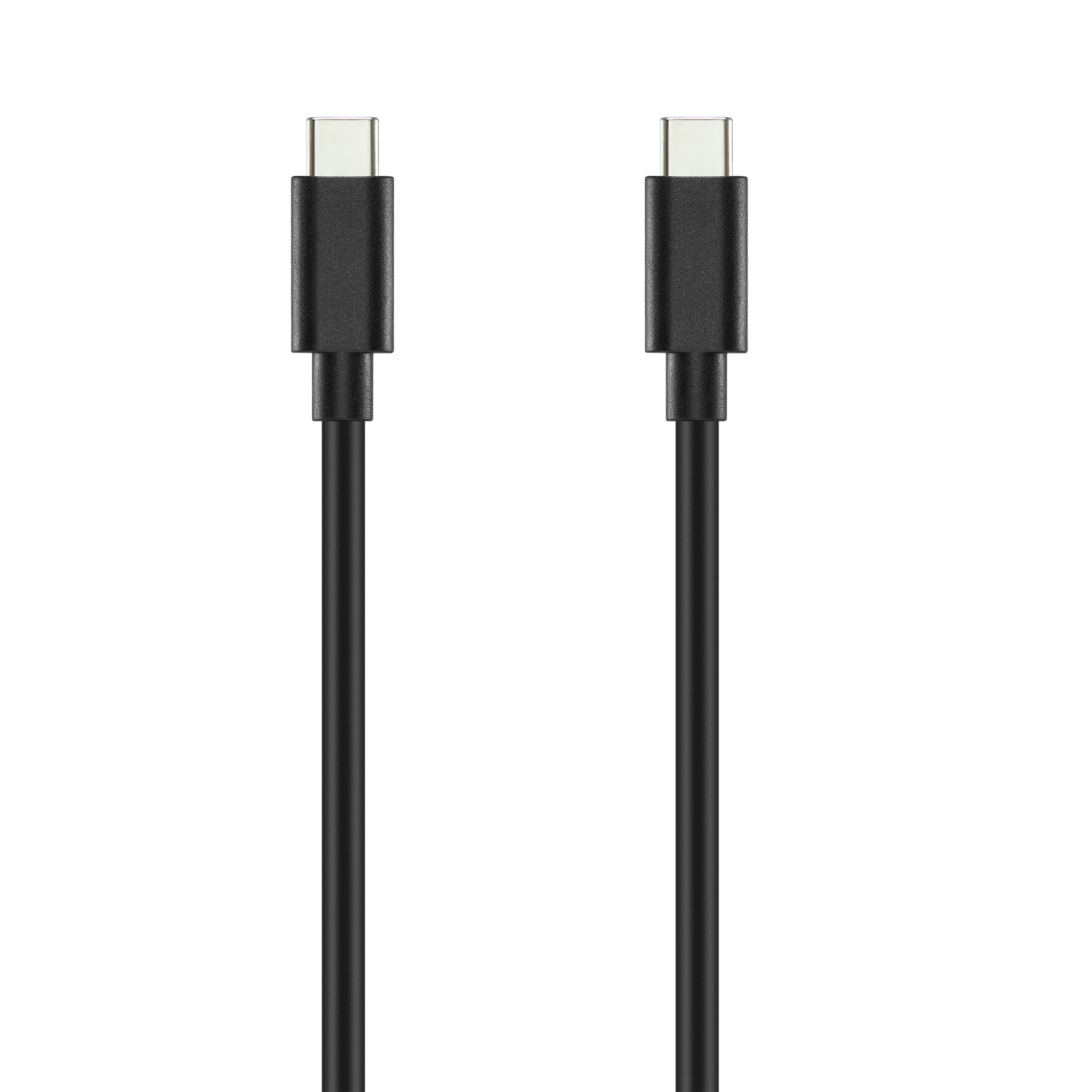 USB-C til USB-C-opladerkabel 1m sort