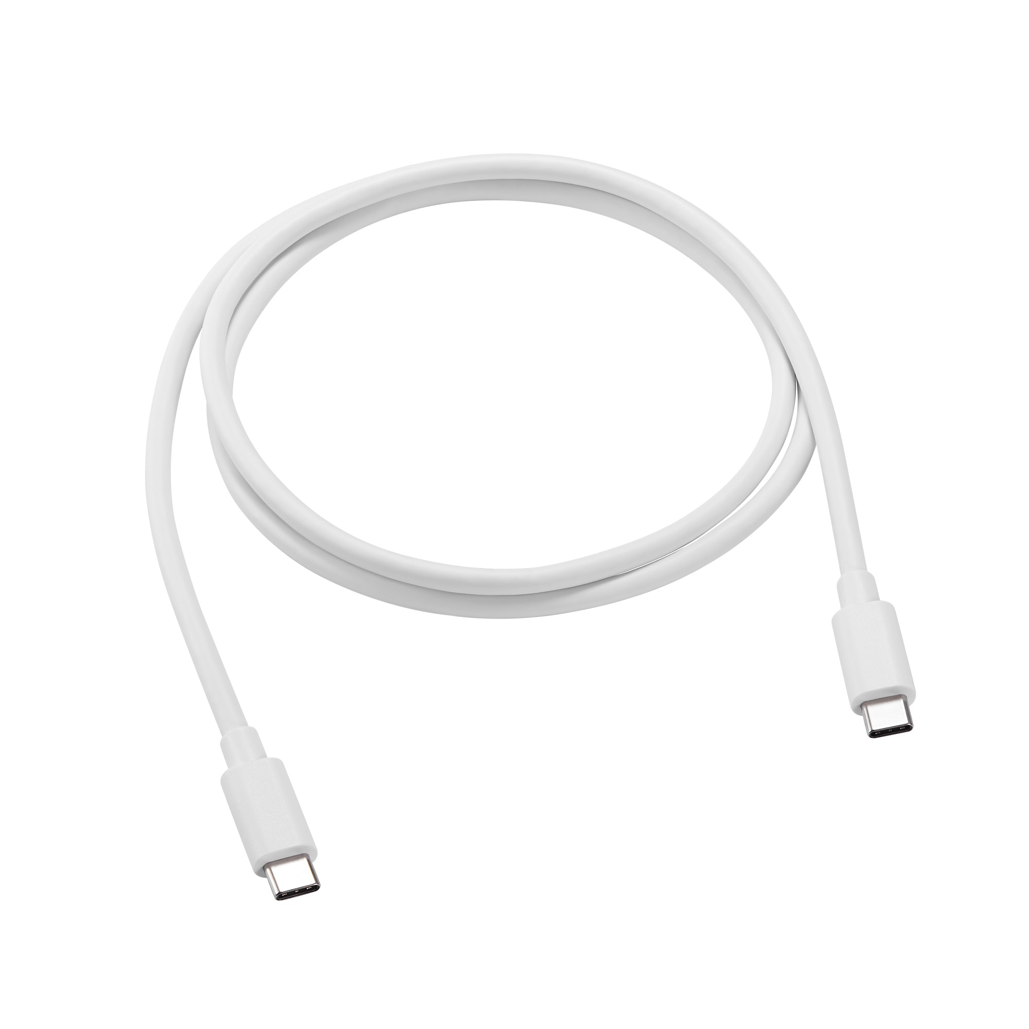 USB-C til USB-C-opladerkabel 1m hvid