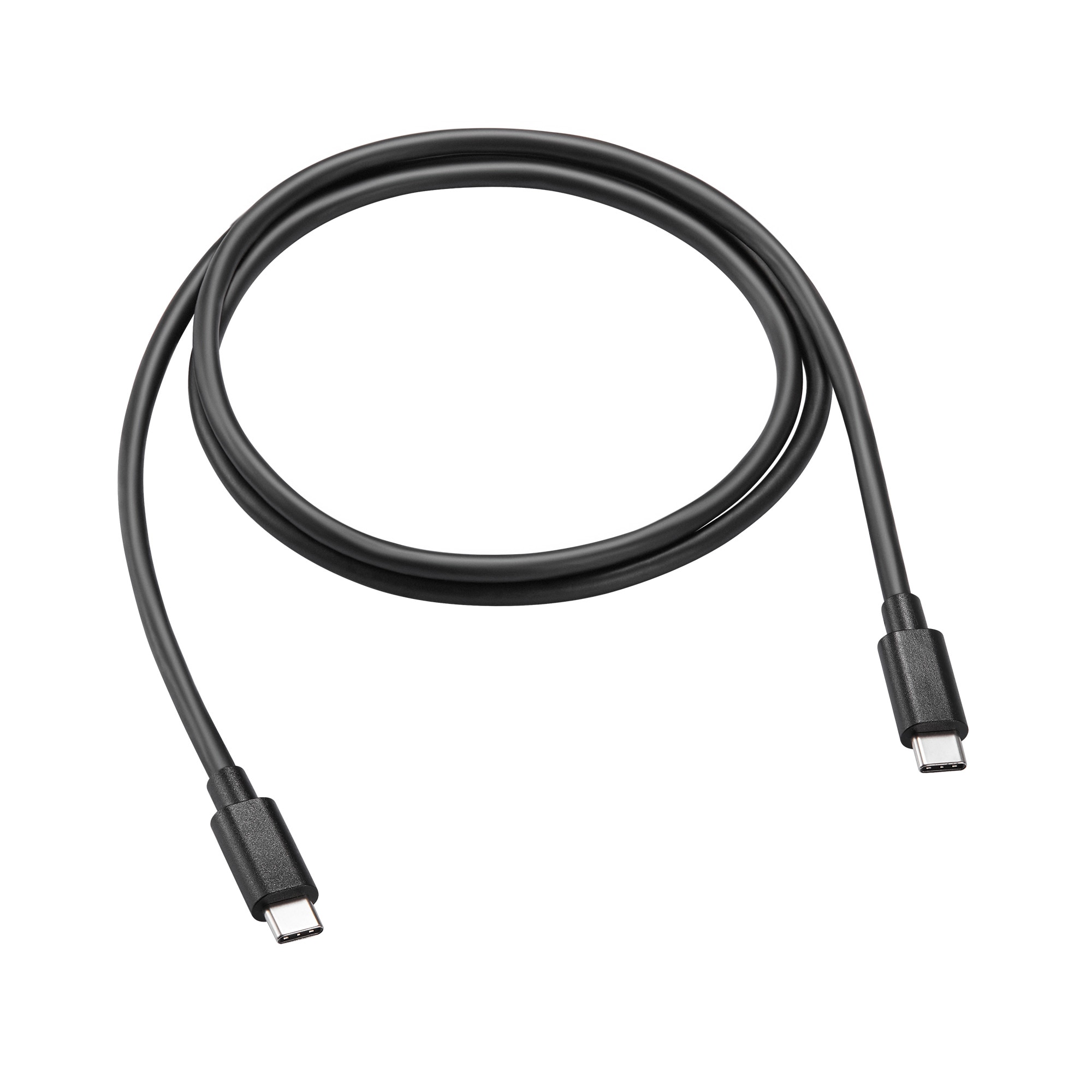 USB-C til USB-C-opladerkabel 1m sort