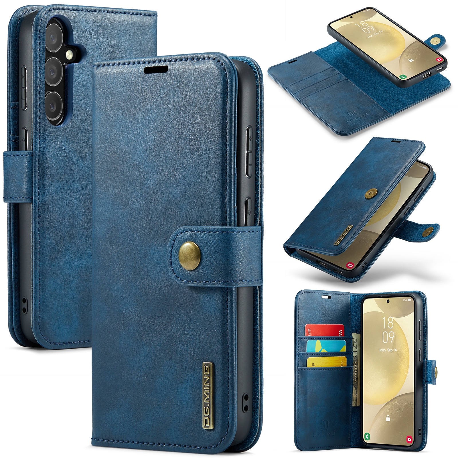 Magnet Wallet Samsung Galaxy S25 Plus Blue