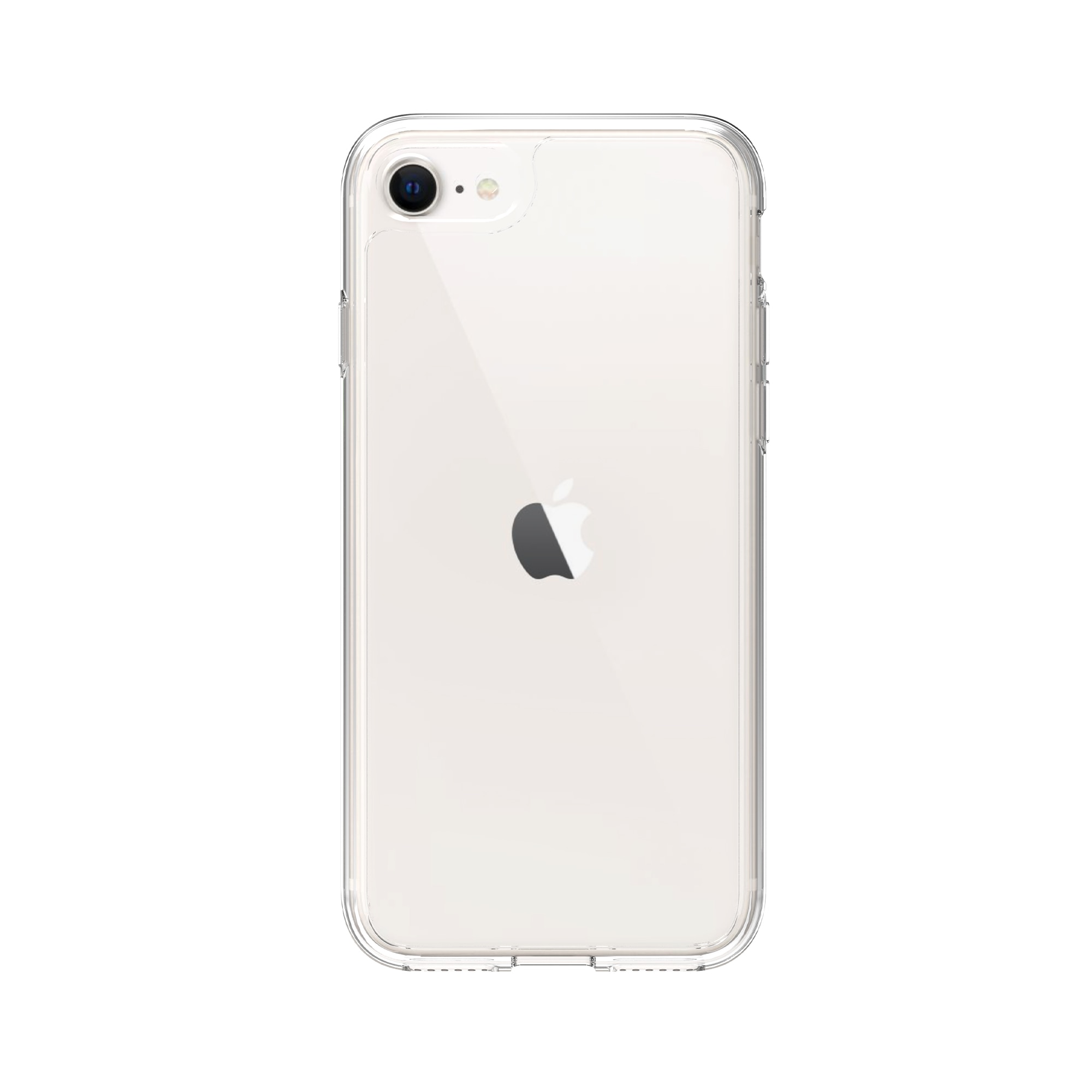 Hybridcover iPhone 8 Gennemsigtig