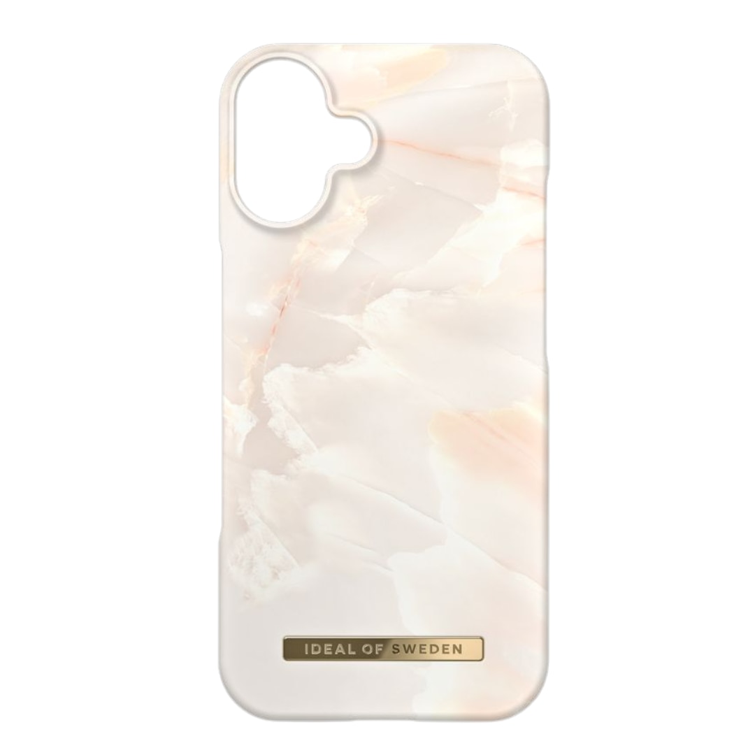 Fashion Cover iPhone 16 Rose Pearl Marble