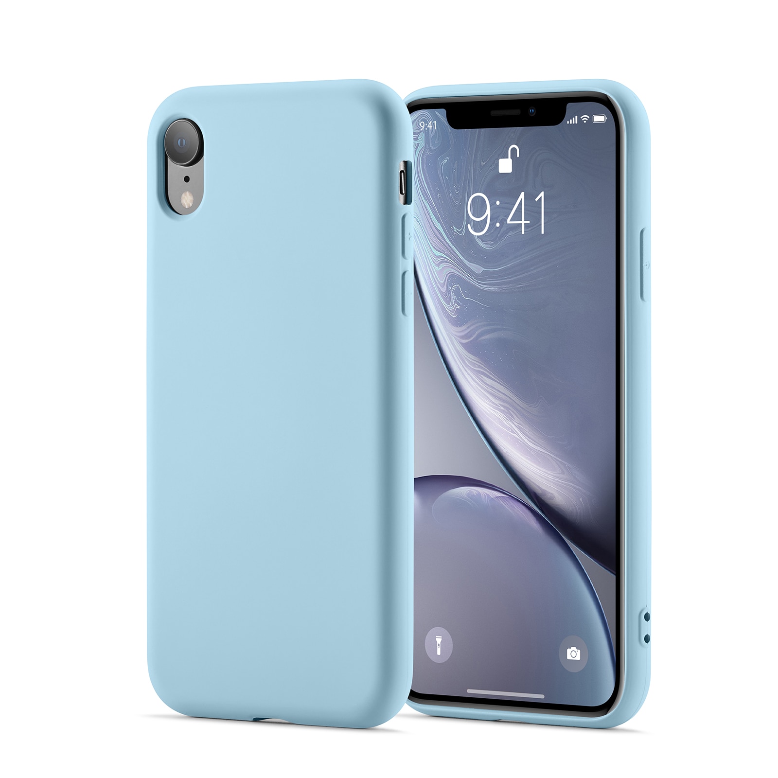 TPU Cover iPhone Xr blå