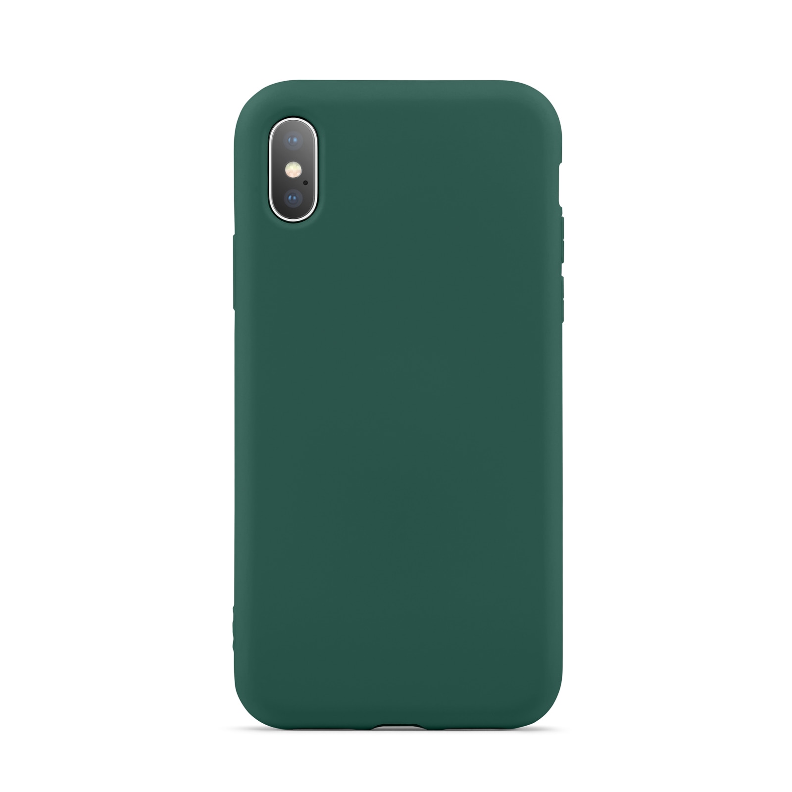 TPU Cover iPhone X/XS mørkegrøn