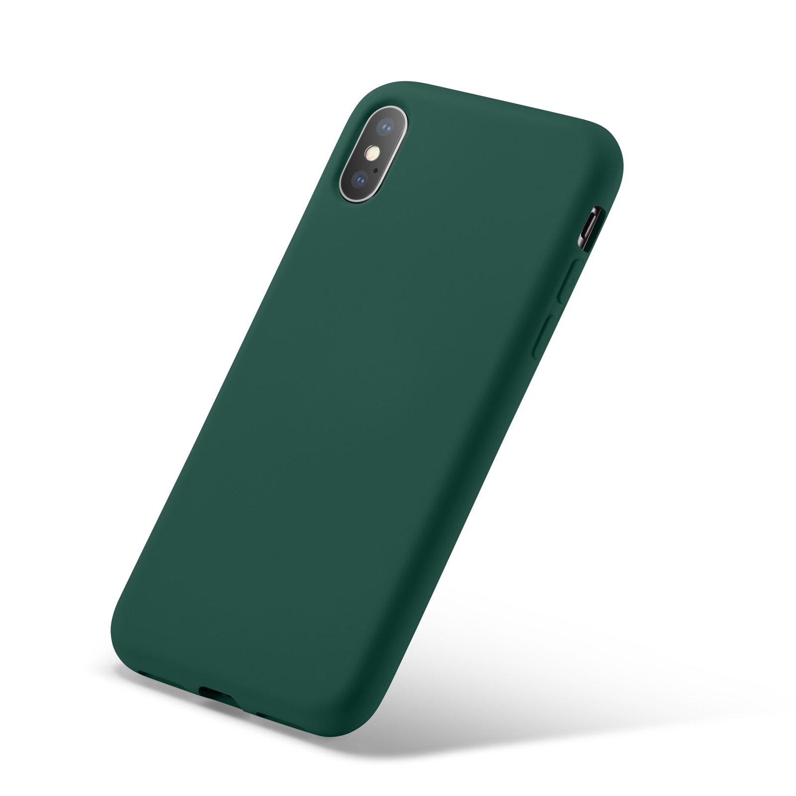 TPU Cover iPhone X/XS mørkegrøn