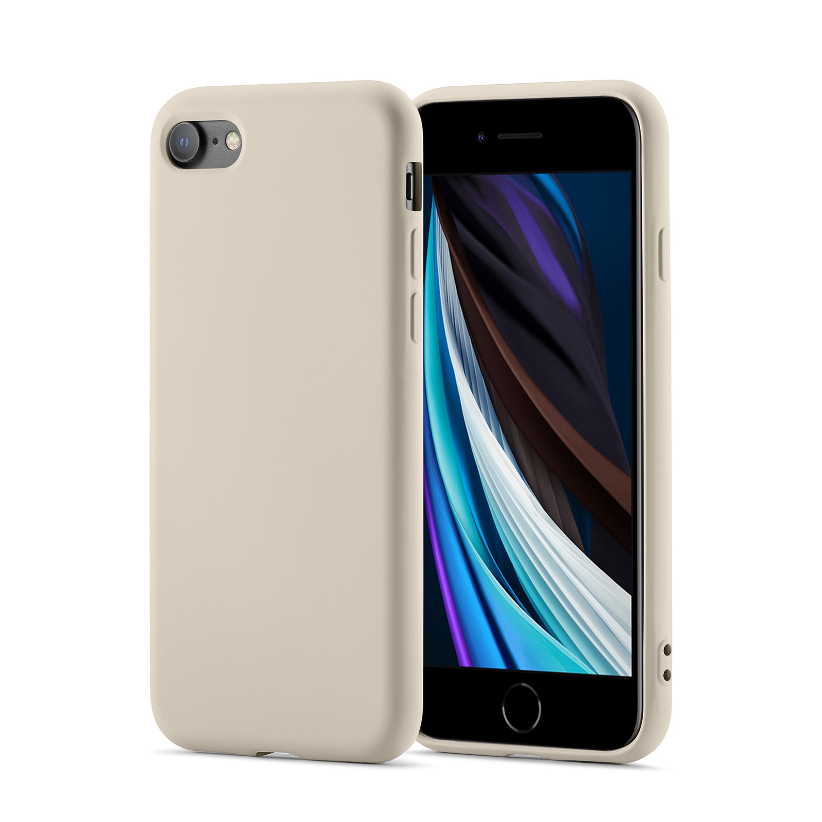 TPU Cover iPhone 8 beige