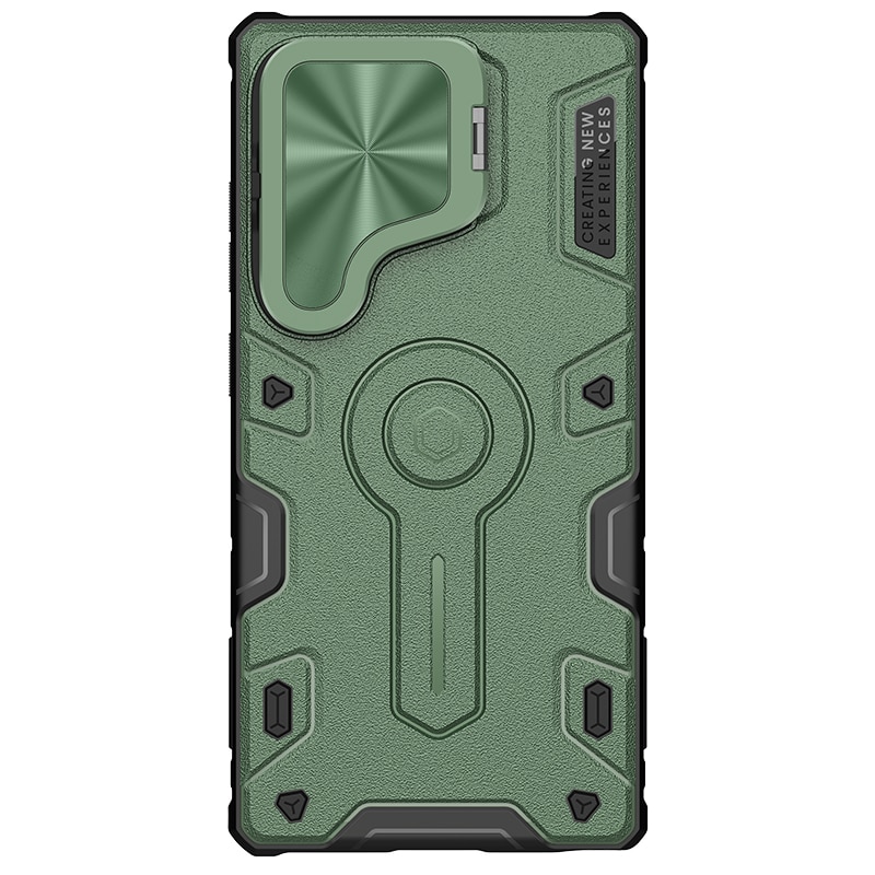 CamShield Armor Prop Cover Samsung Galaxy S25 Ultra grøn