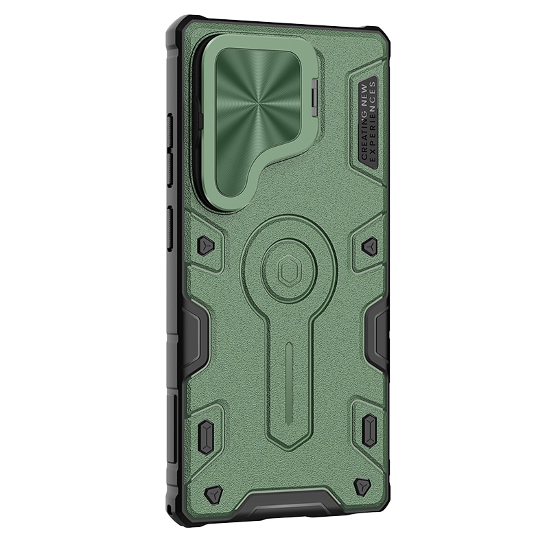 CamShield Armor Prop Cover Samsung Galaxy S25 Ultra grøn