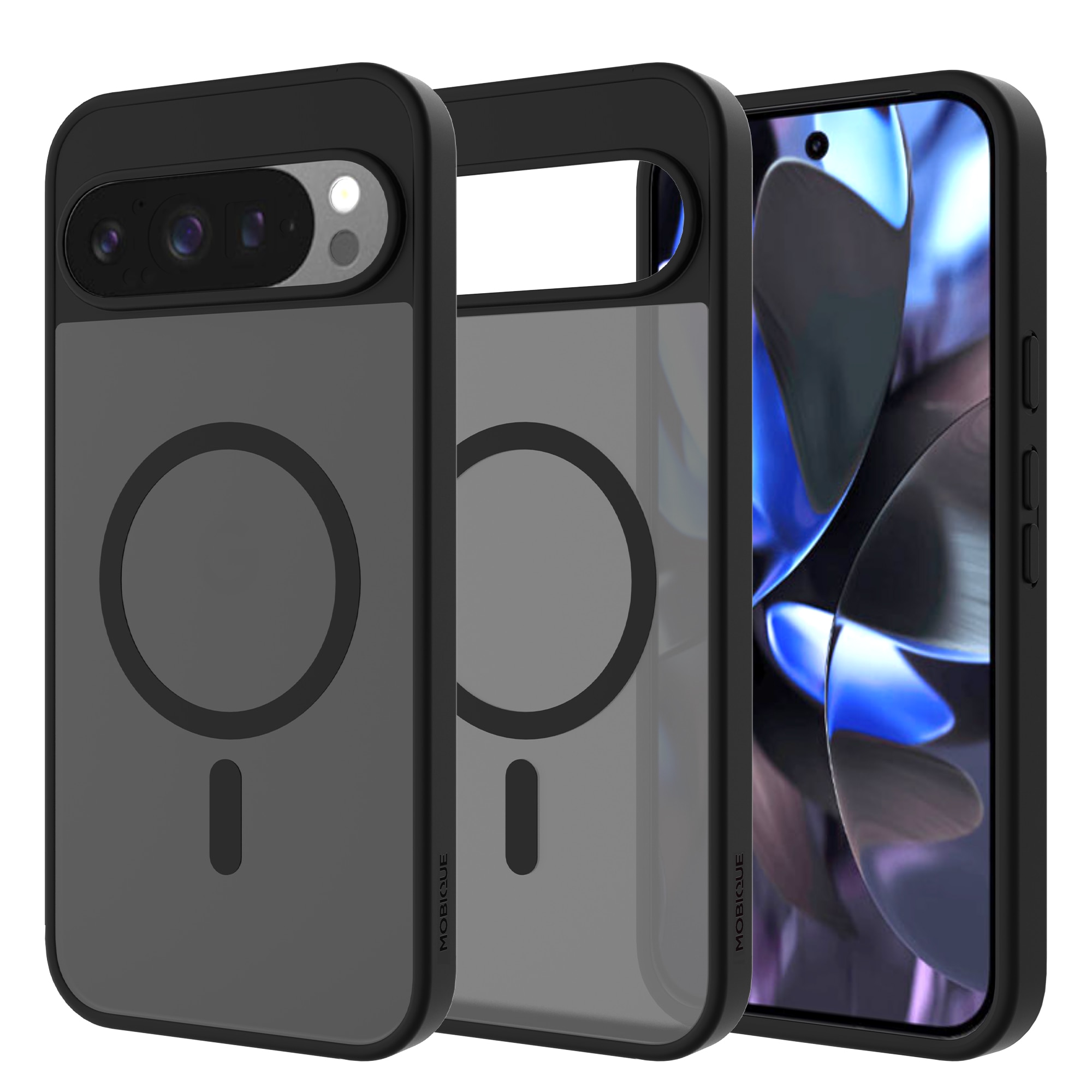 Magnetic Hybrid Cover Google Pixel 9 Pro XL Frosted Black