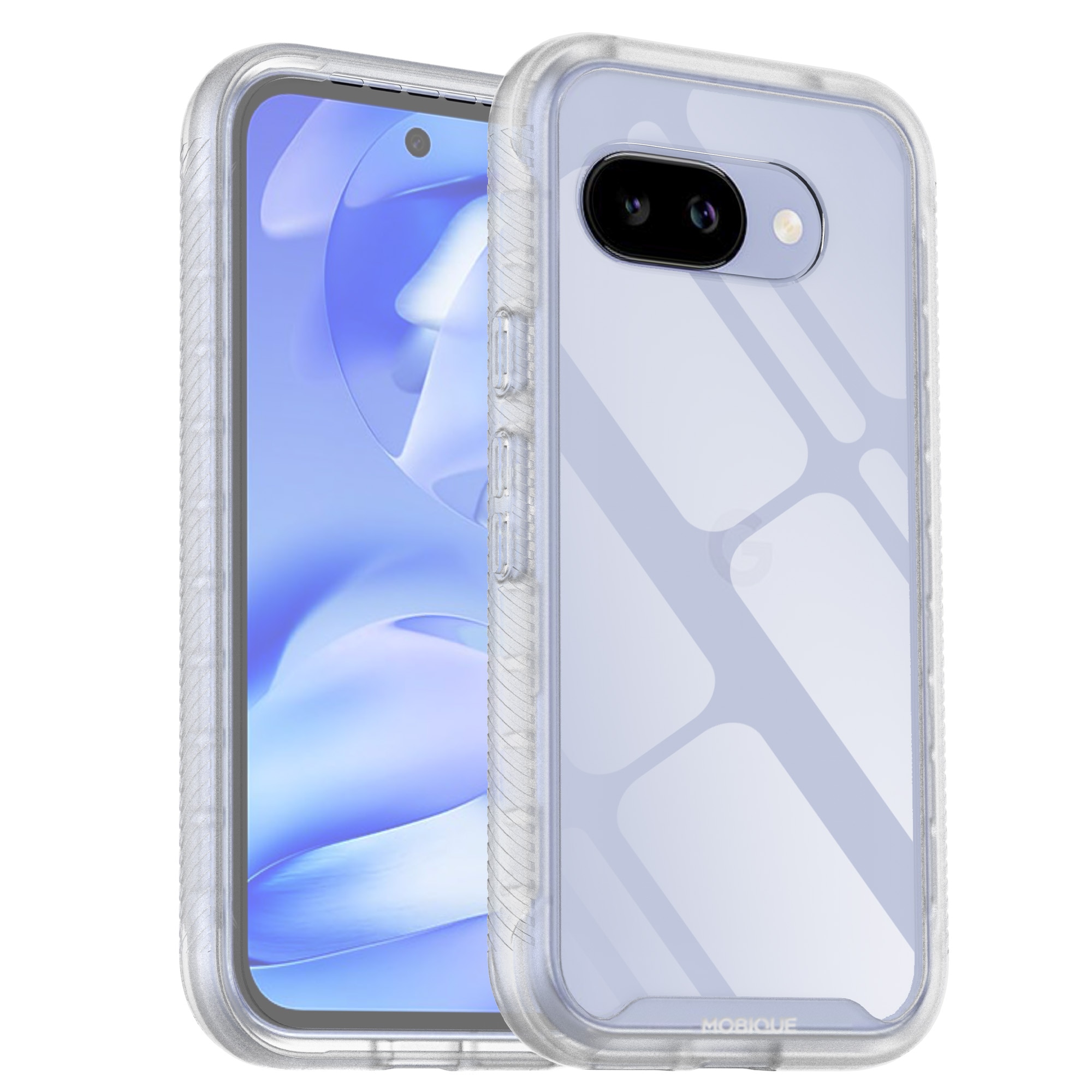 Full Protection Case Google Pixel 9a Gennemsigtig