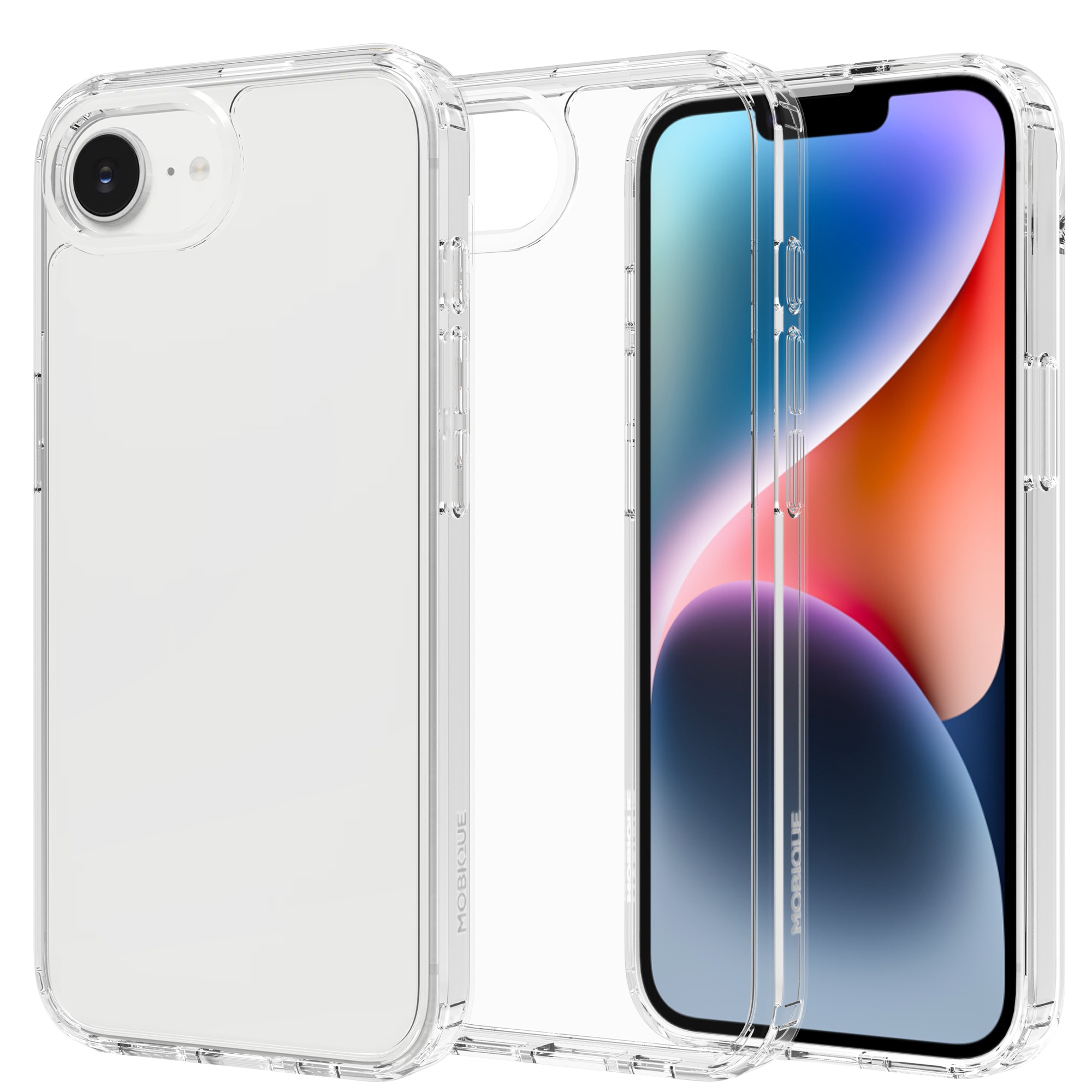 Hybridcover iPhone 16e Gennemsigtig