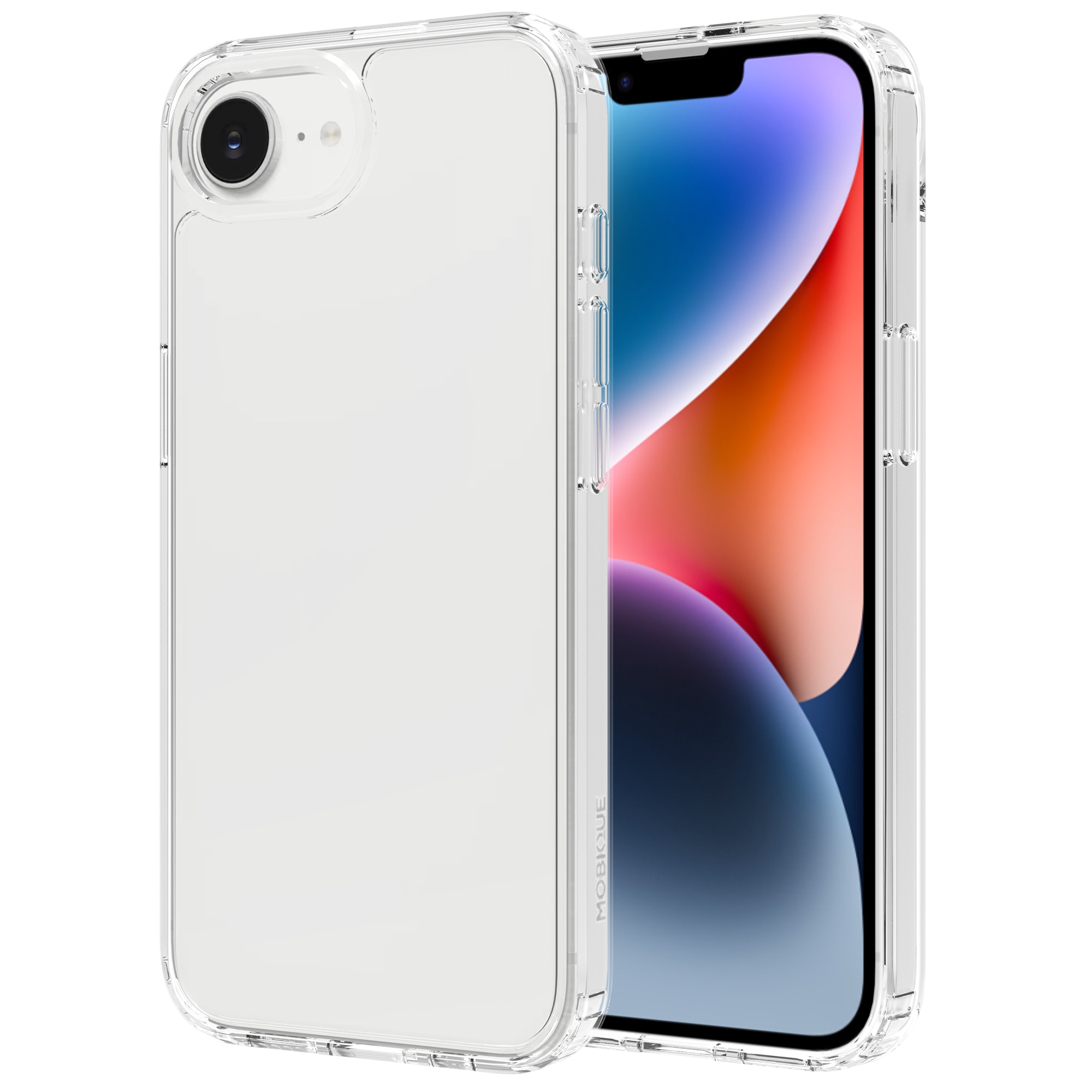 Hybridcover iPhone 16e Gennemsigtig