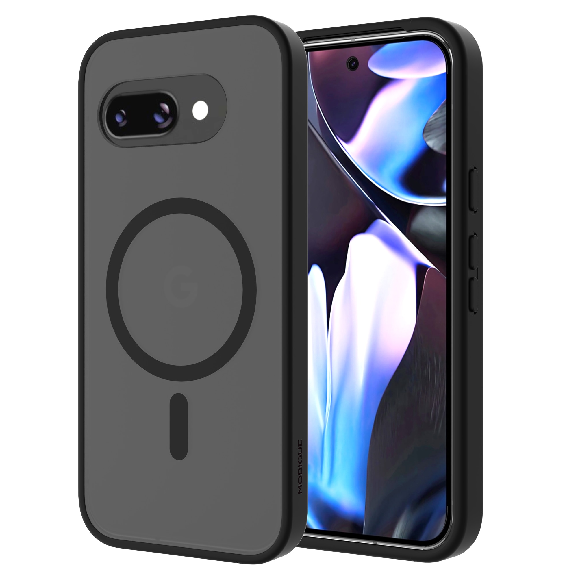 Magnetic Hybrid Cover Google Pixel 9a Frosted Black