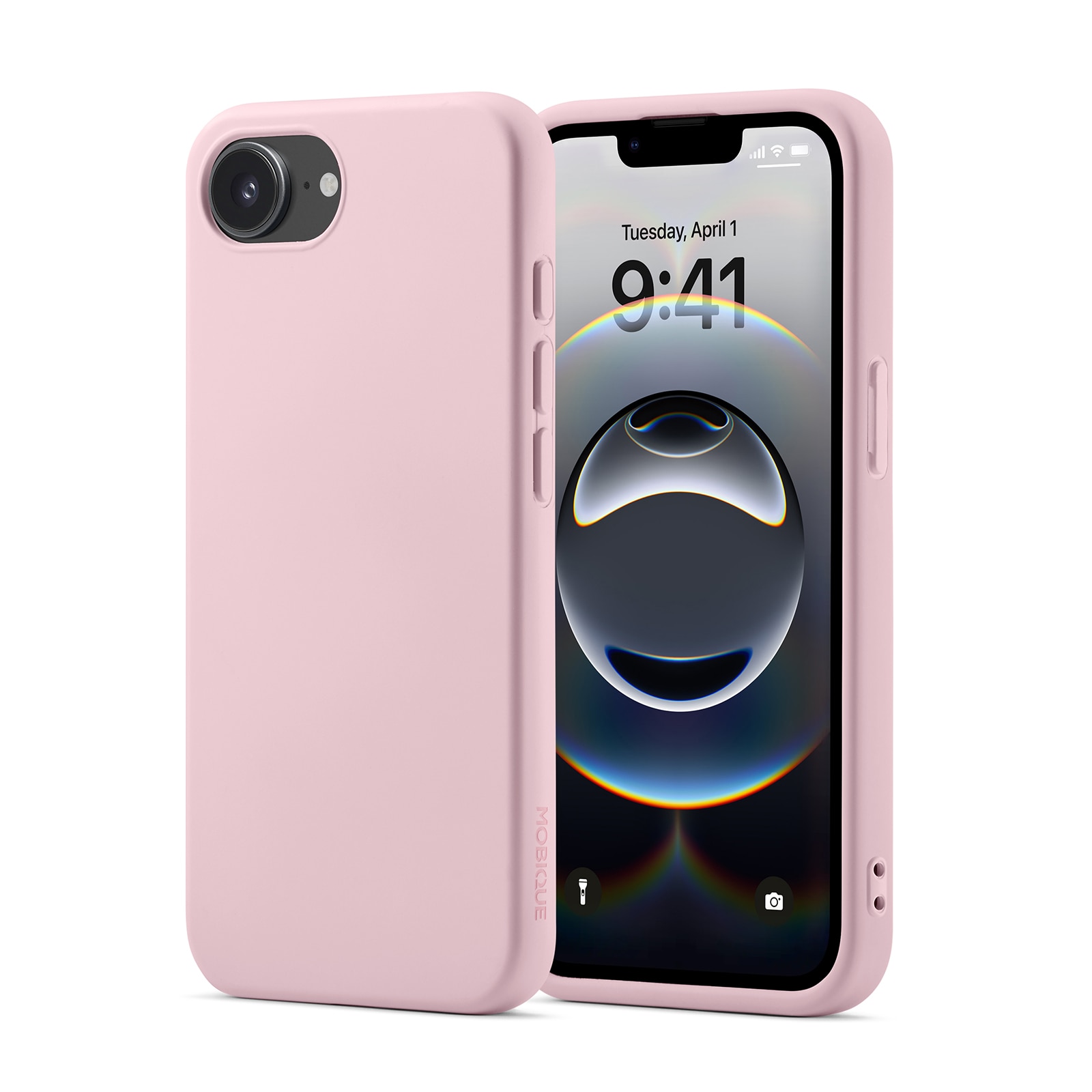 TPU Cover iPhone 16e Lyserød