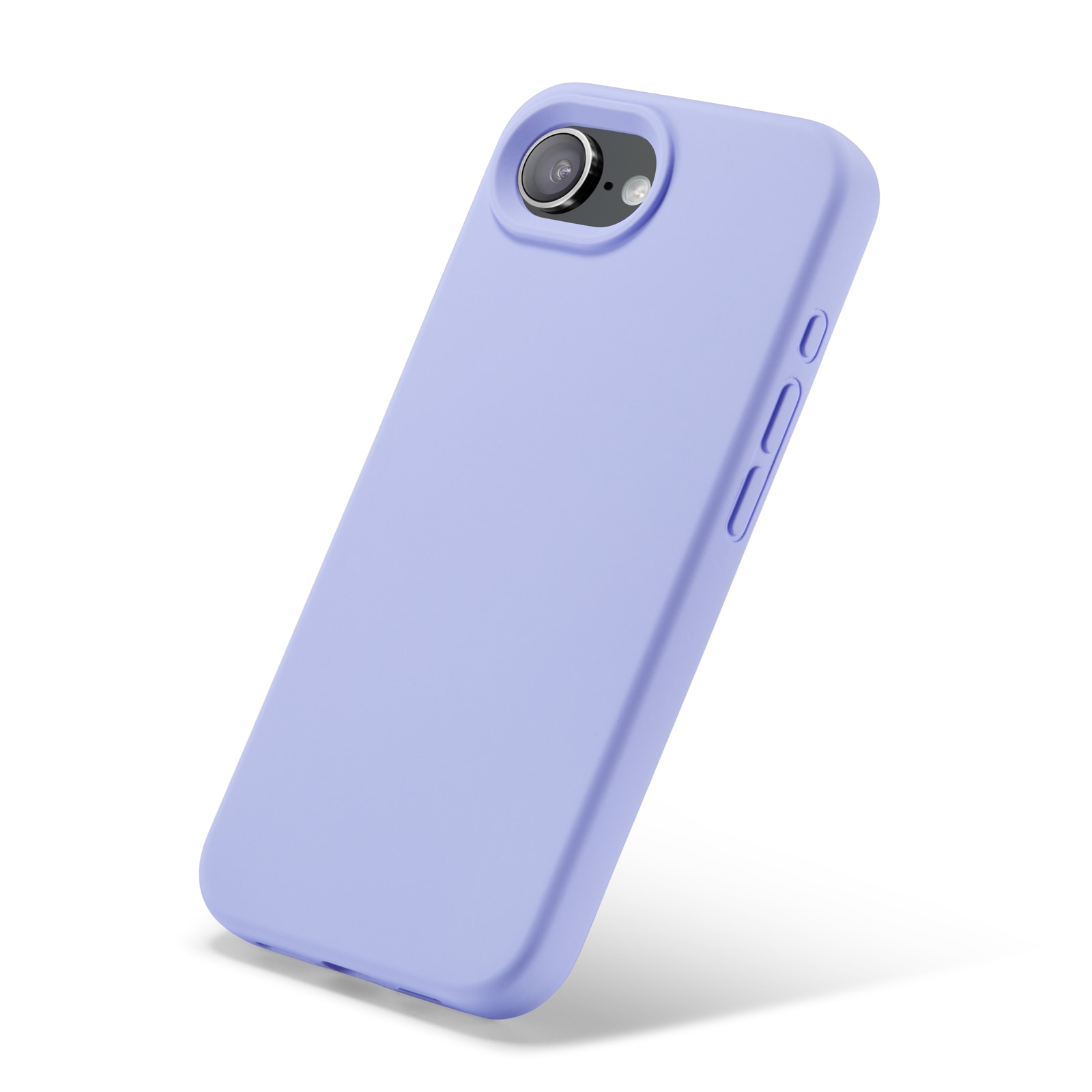 Magnetic Cover Silikone iPhone 16e Lilla