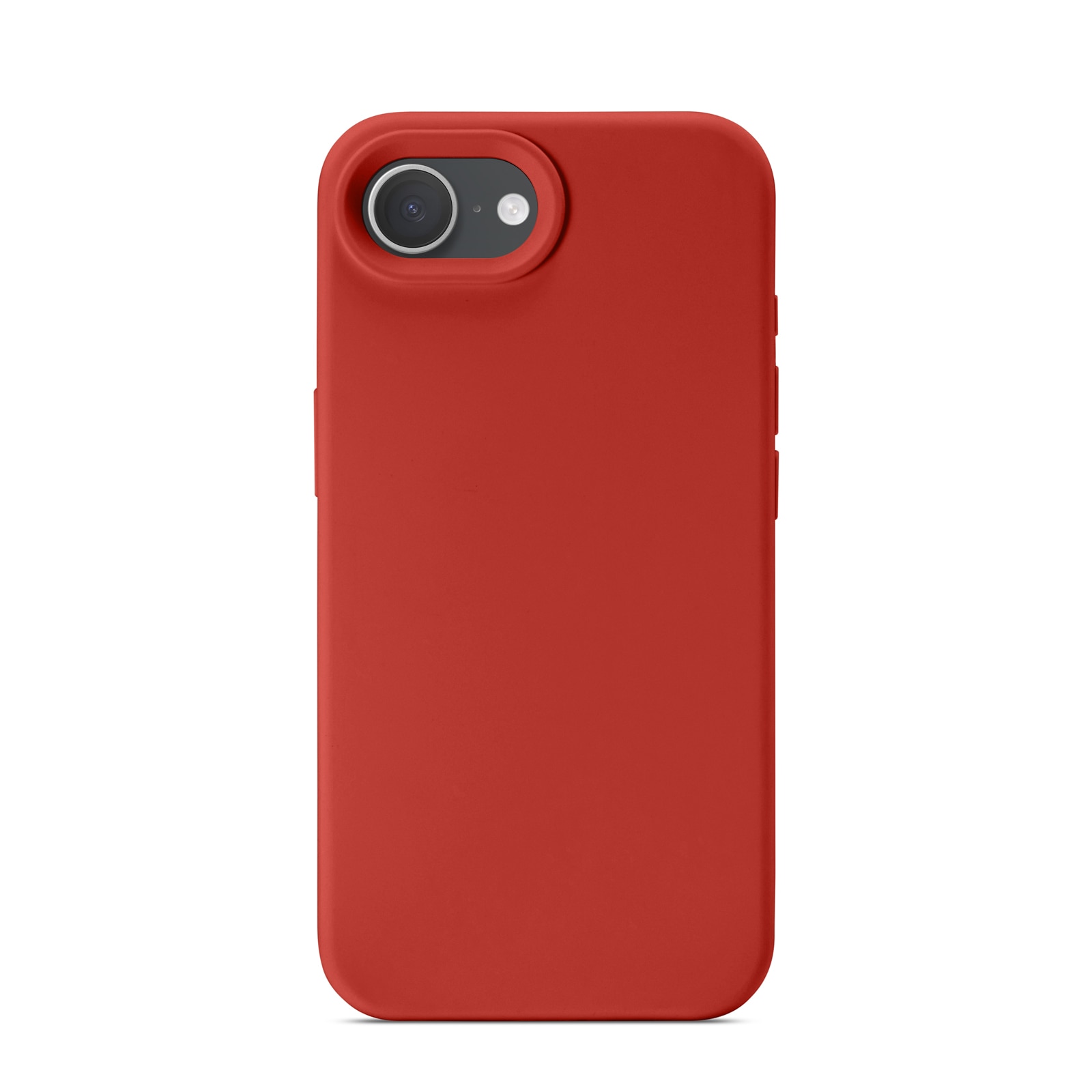 Magnetic Cover Silikone iPhone 16e Lava Red