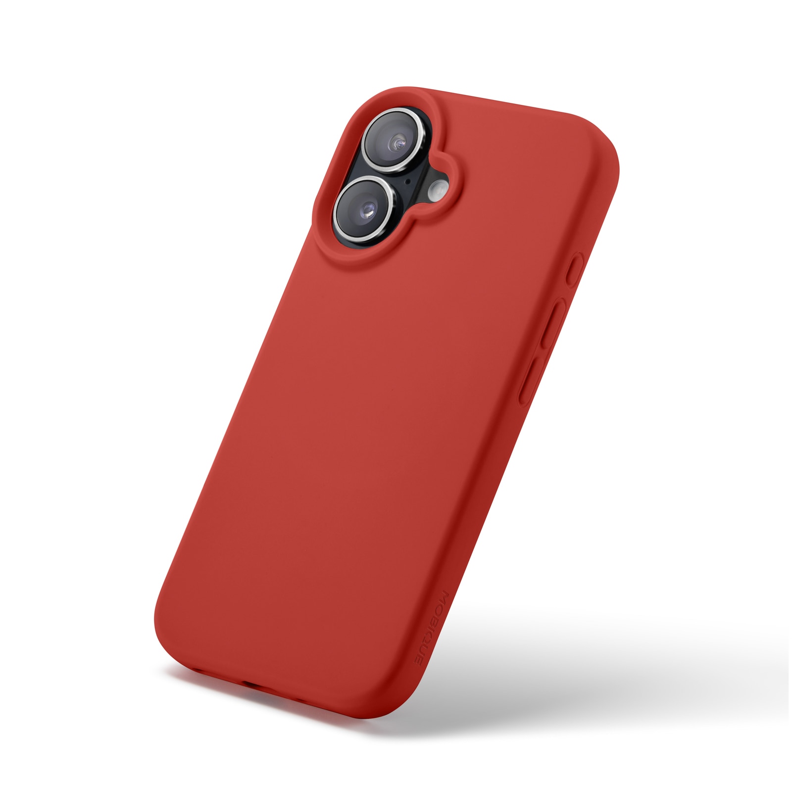 Magnetic Cover Silikone iPhone 16 Lava Red