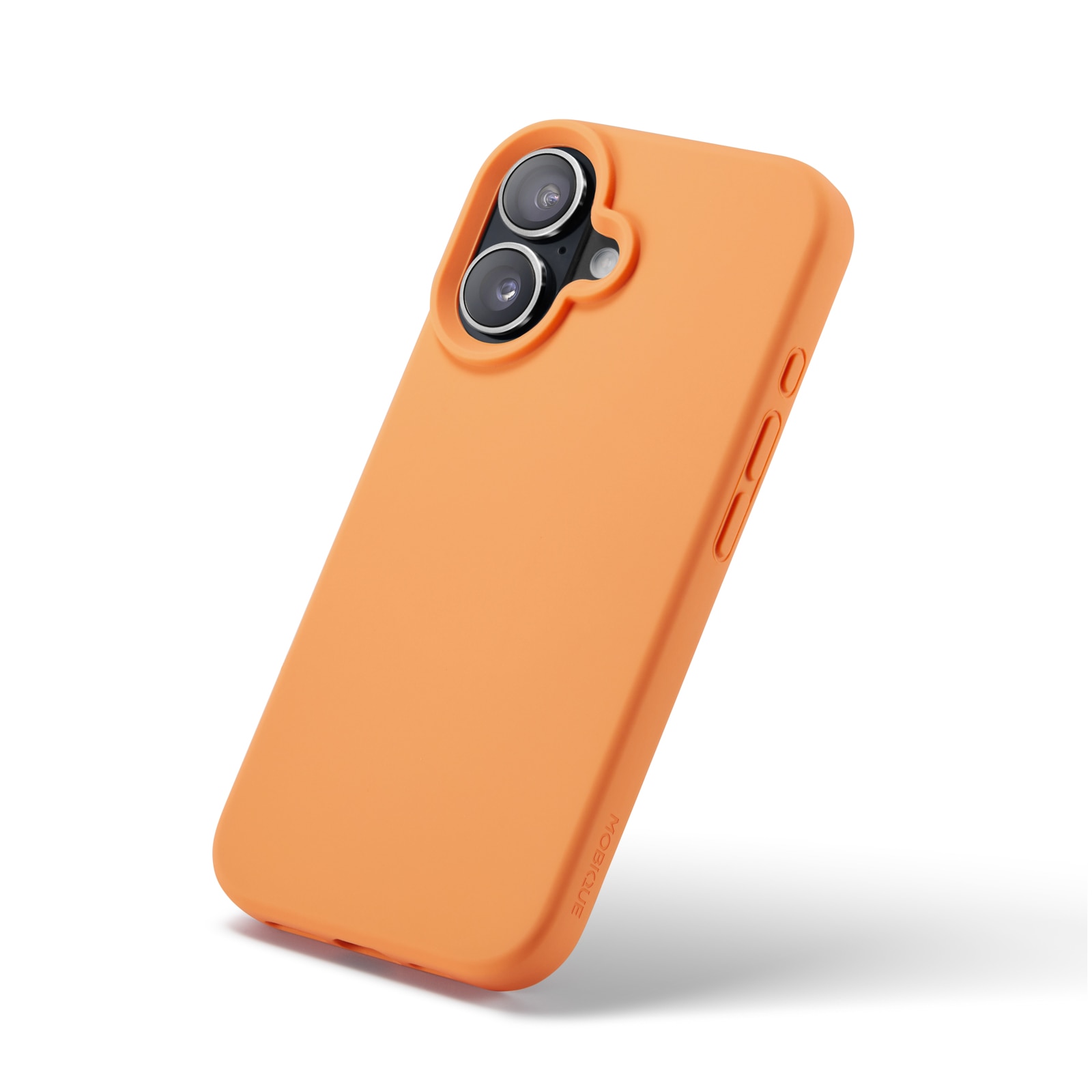 Magnetic Cover Silikone iPhone 16 Solar Orange