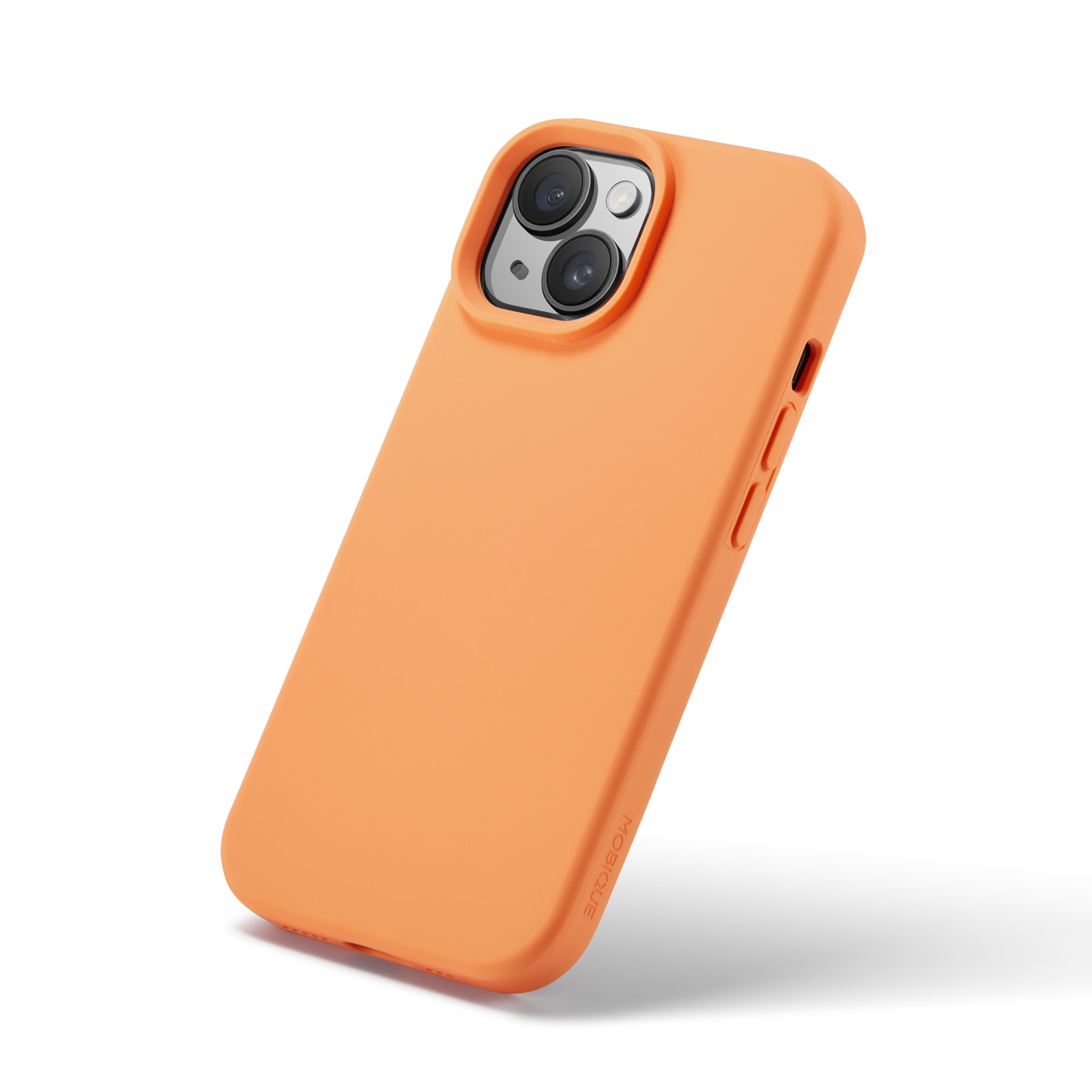 Magnetic Cover Silikone iPhone 15 Solar Orange