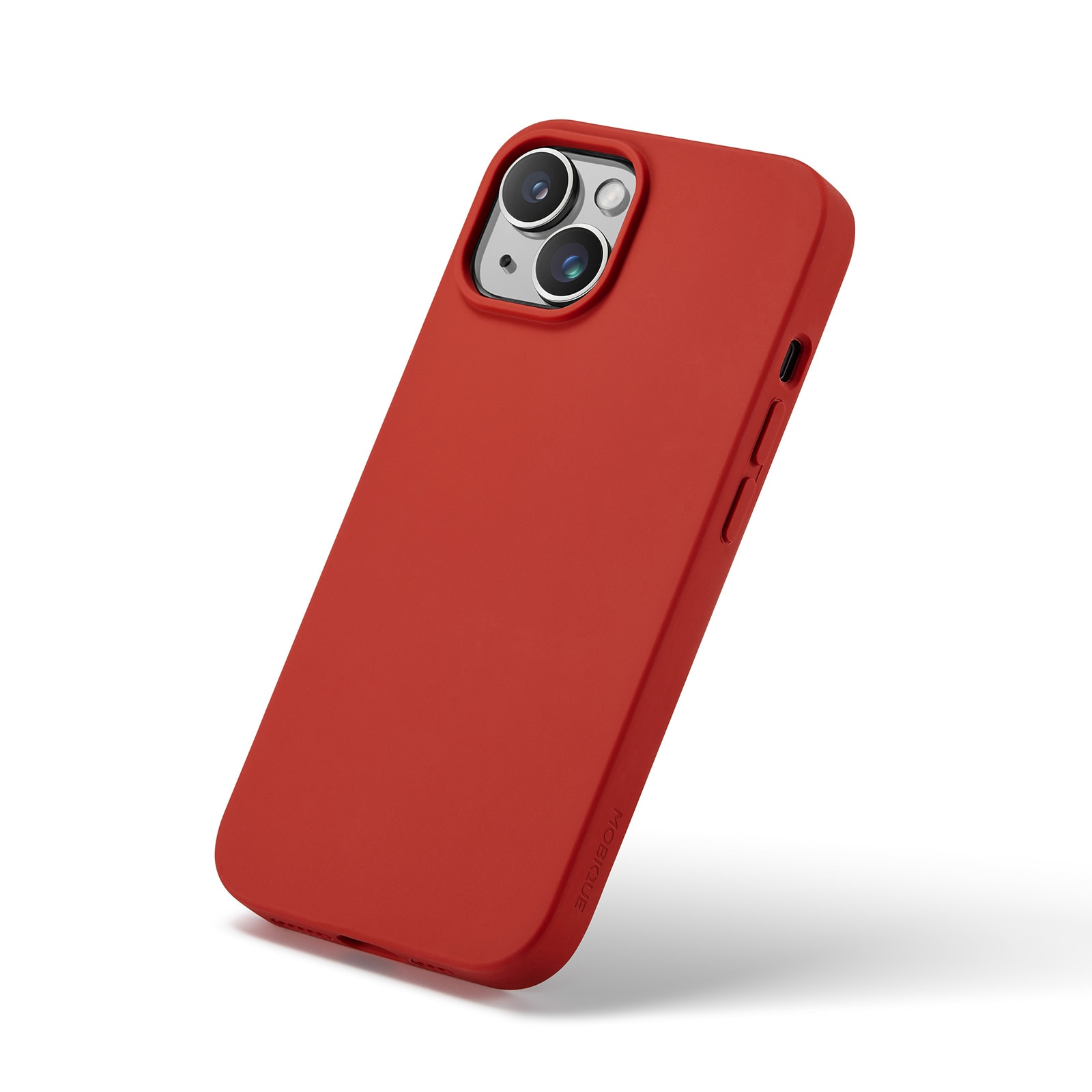 Magnetic Cover Silikone iPhone 14 Lava Red