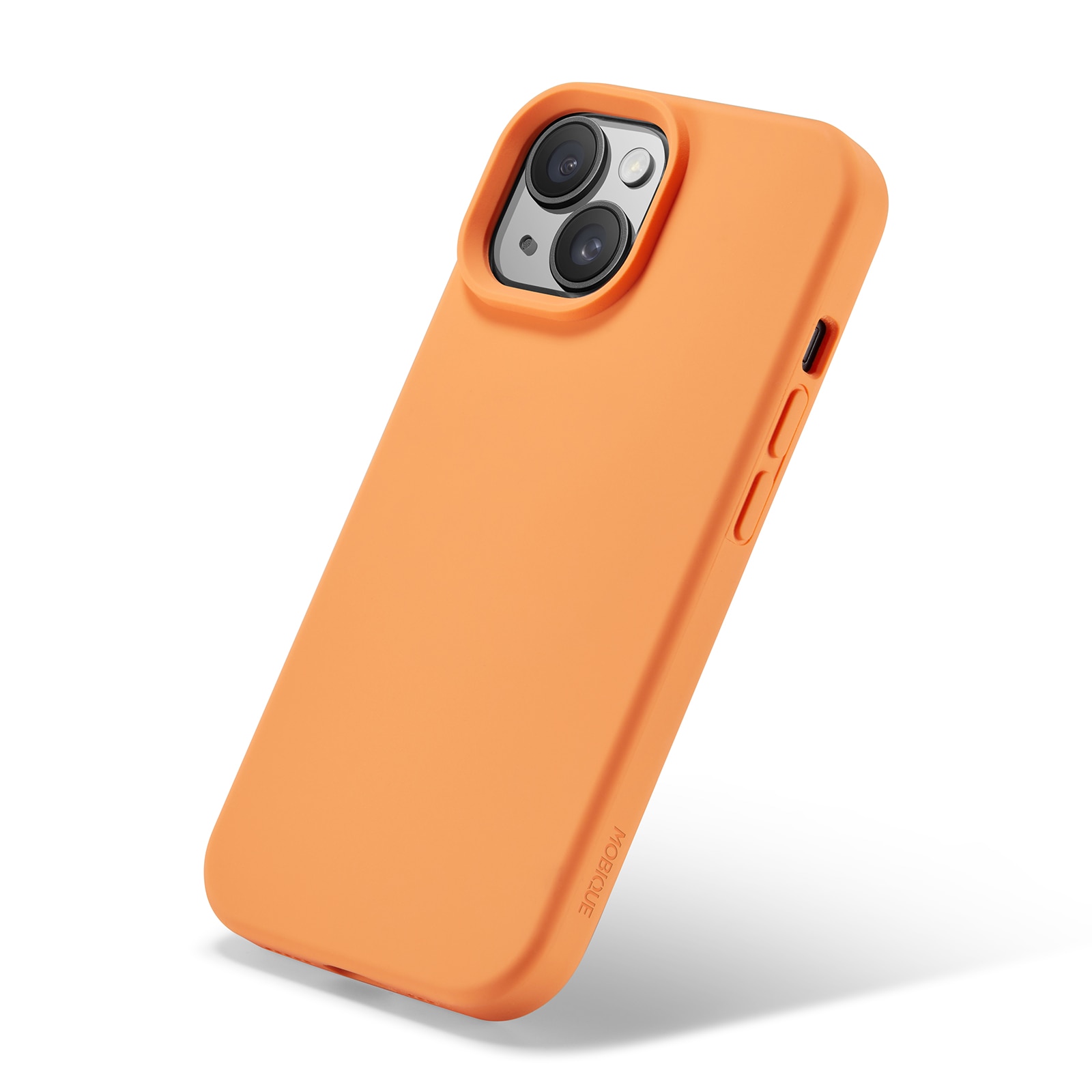 Magnetic Cover Silikone iPhone 14 Solar Orange