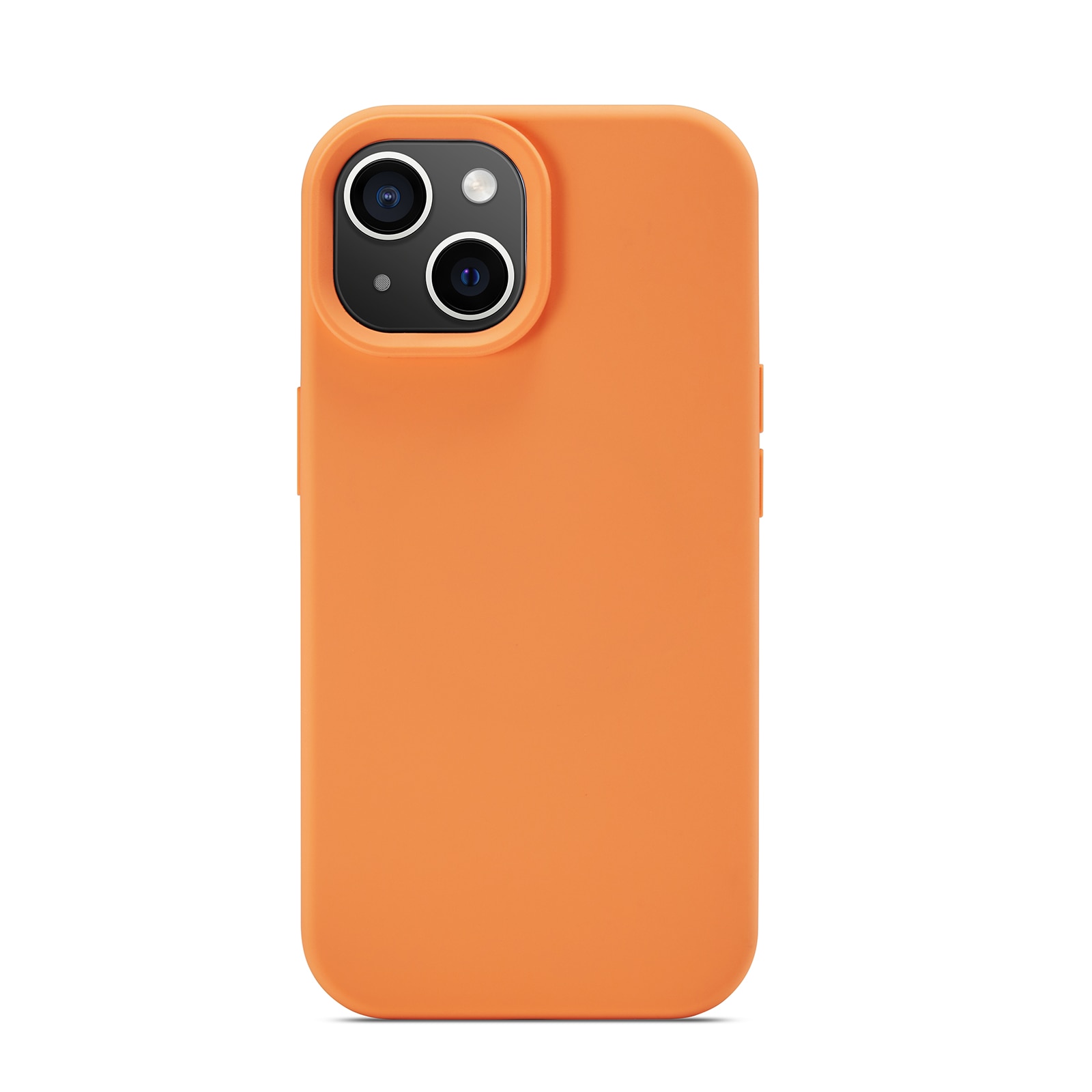 Magnetic Cover Silikone iPhone 14 Solar Orange