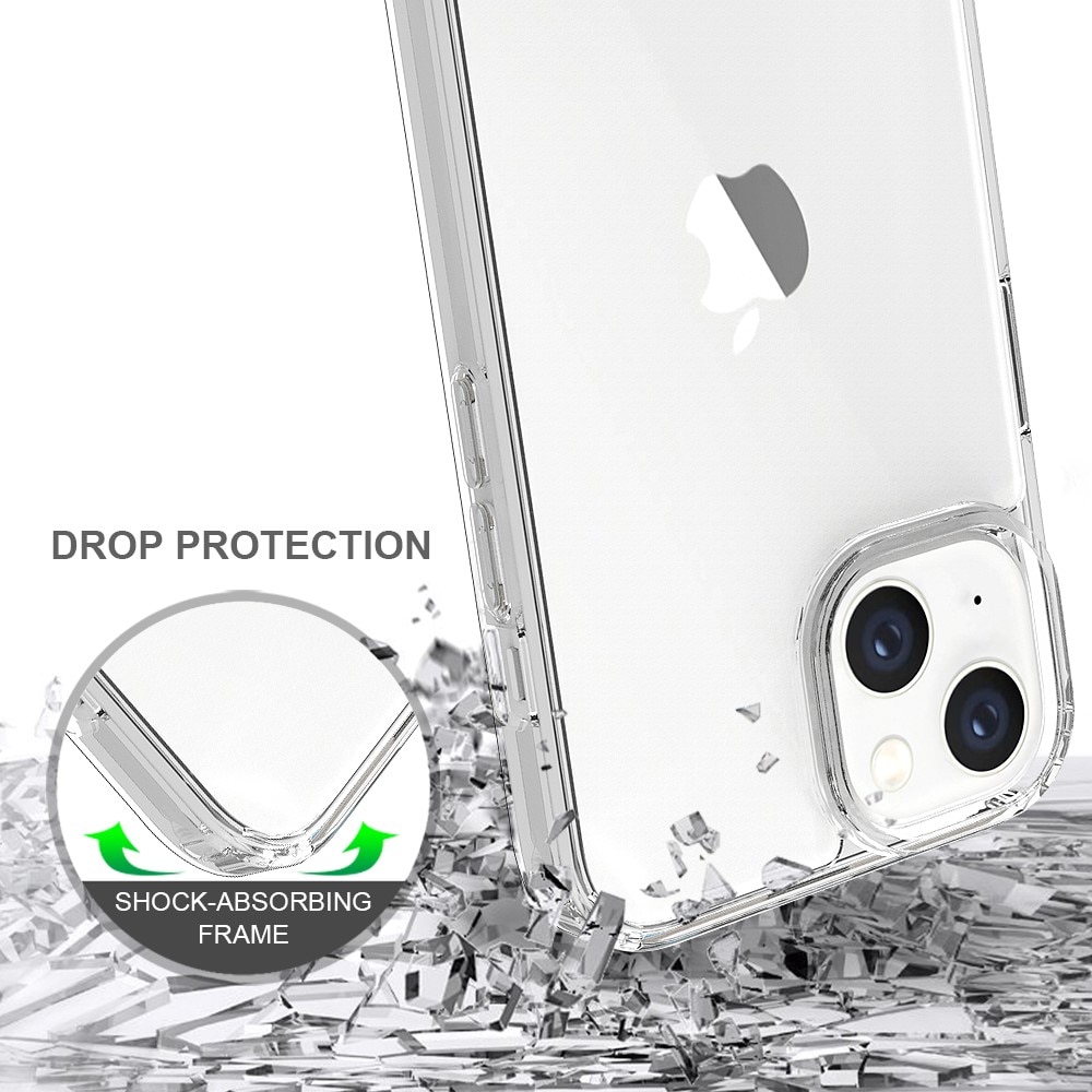 Hybridcover iPhone 14 gennemsigtig