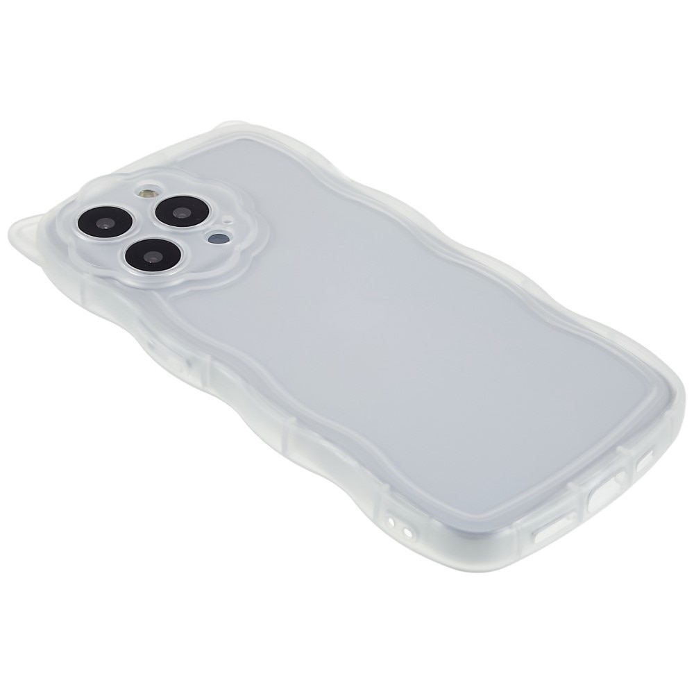 Wavy Edge Kat Cover  iPhone 13 Pro gennemsigtig