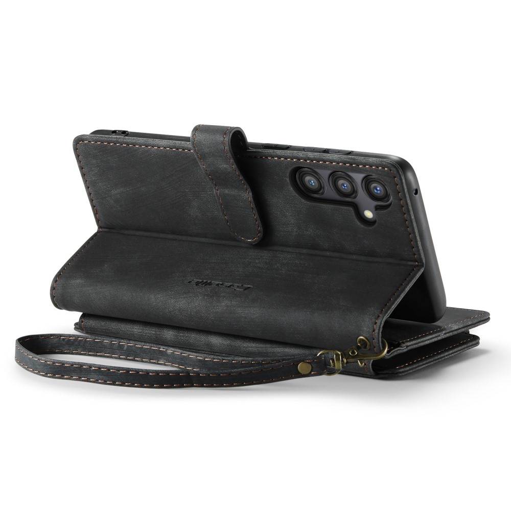 Zipper Wallet Samsung Galaxy A55 Sort