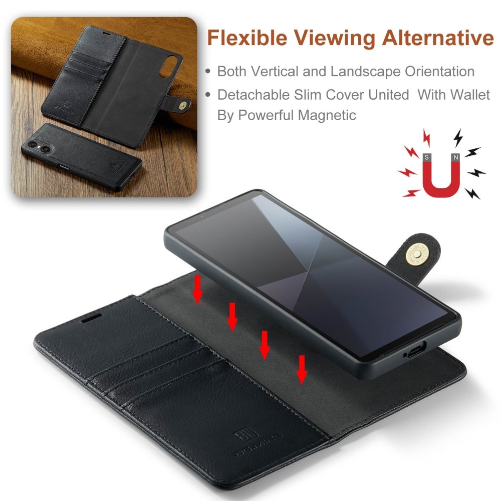 Magnet Wallet Sony Xperia 10 VI Black