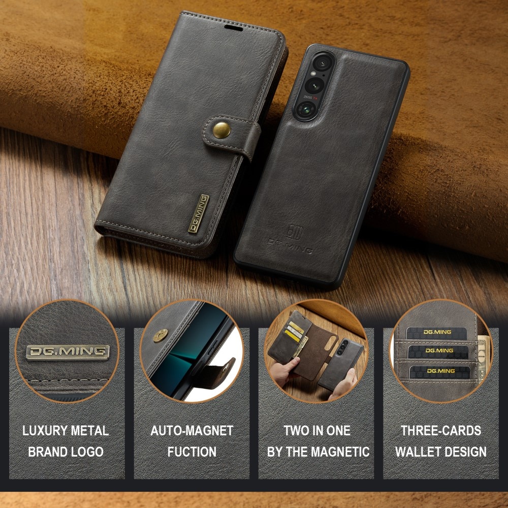 Magnet Wallet Sony Xperia 1 VI Brown