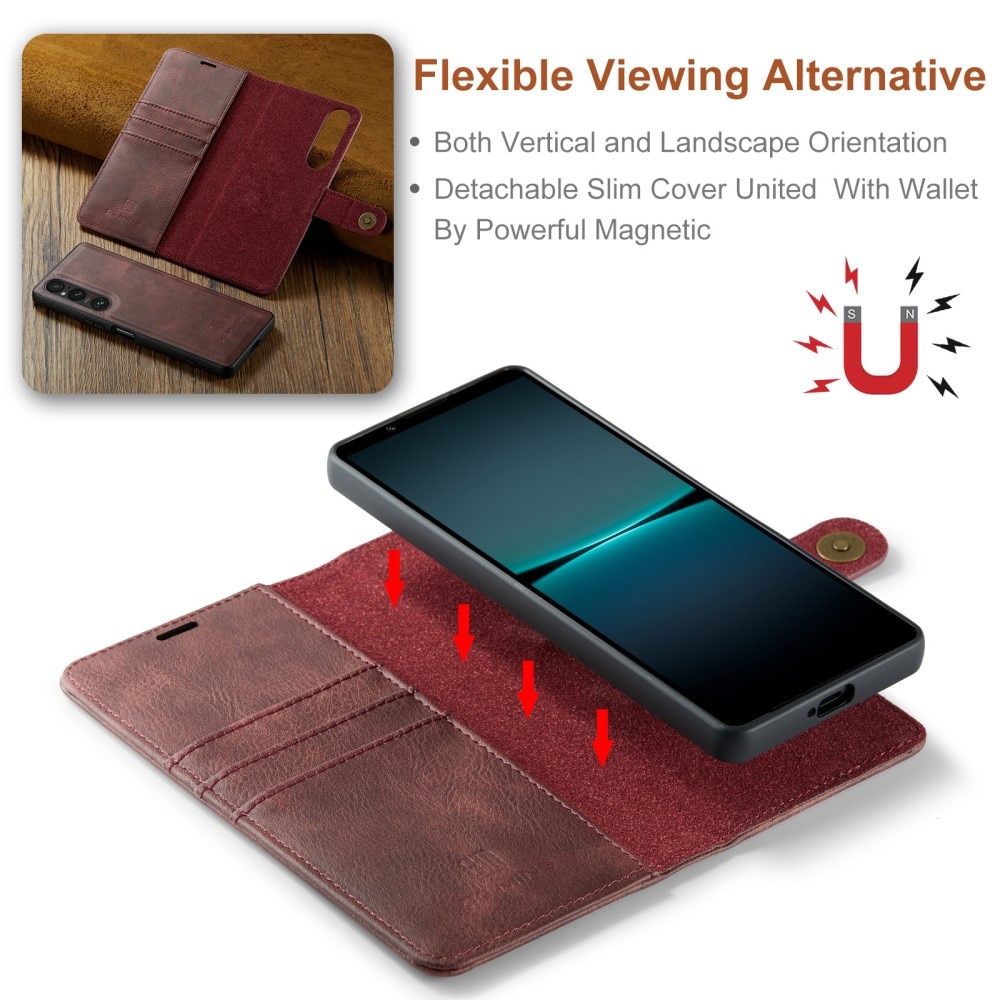 Magnet Wallet Sony Xperia 1 VI Red