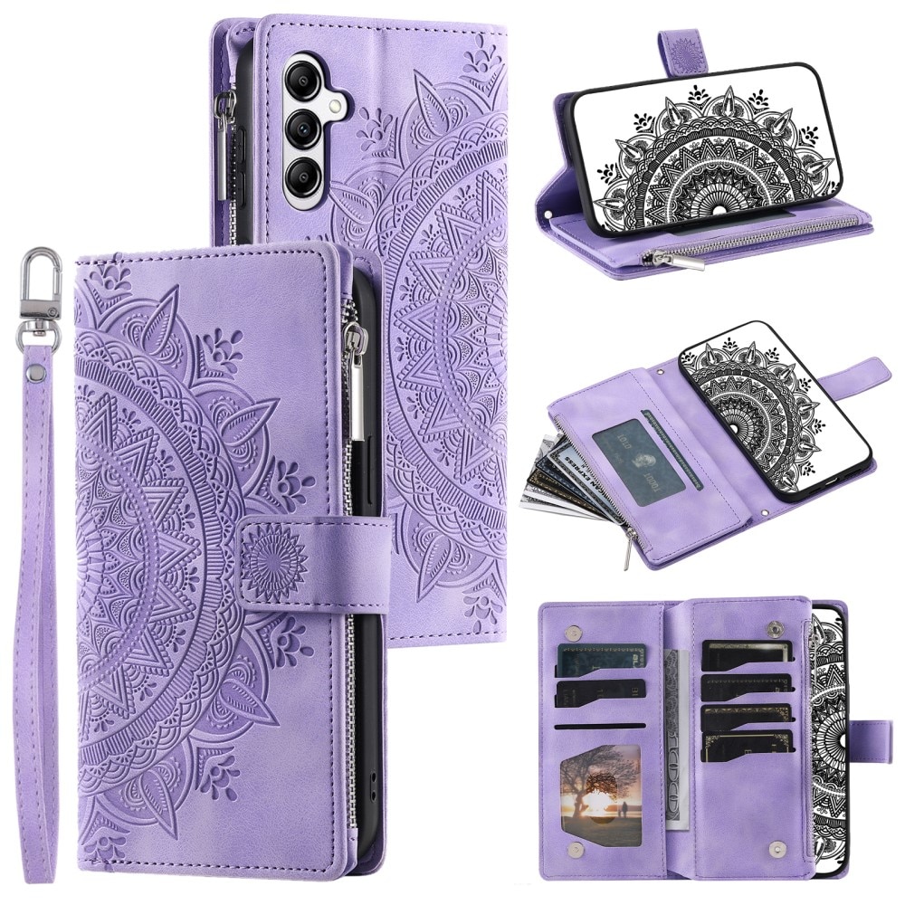 Pung Taske Samsung Galaxy S24 FE Mandala lila