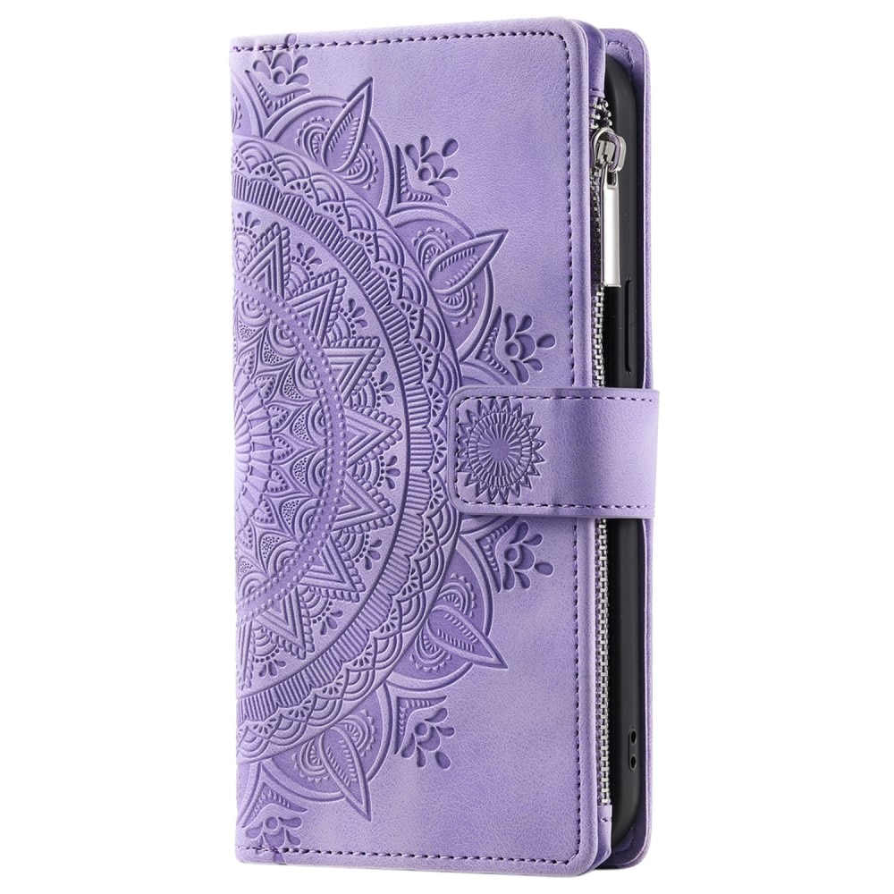 Pung Taske Samsung Galaxy S24 FE Mandala lila