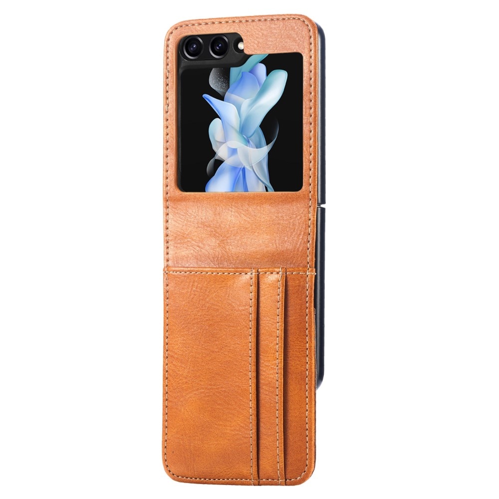 Mobiltaske Samsung Galaxy Z Flip 6 cognac