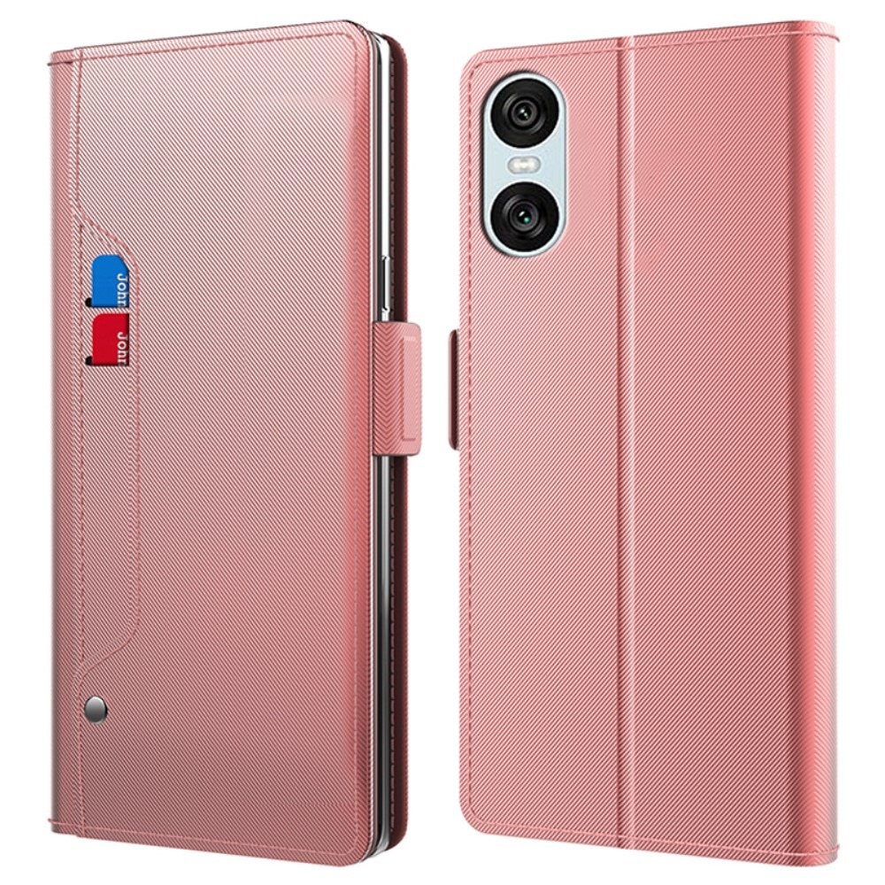 Mobiltaske Spejl Sony Xperia 10 VI rosaguld