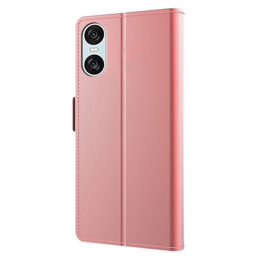 Mobiltaske Spejl Sony Xperia 10 VI rosaguld