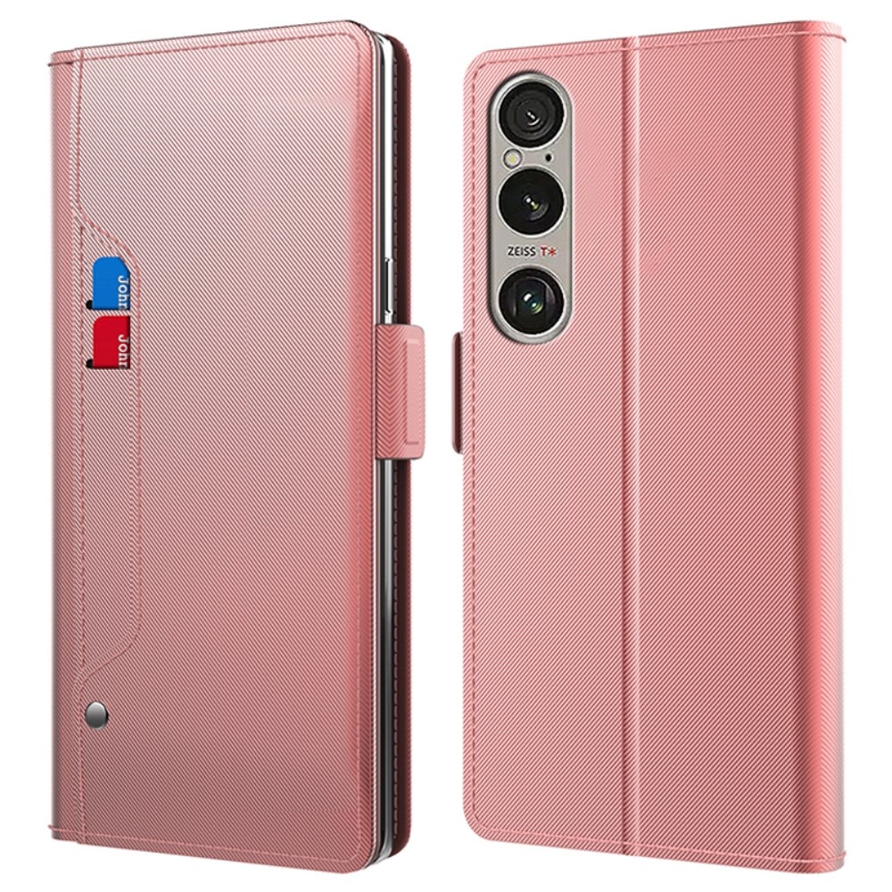 Mobiltaske Spejl Sony Xperia 1 VI rosaguld