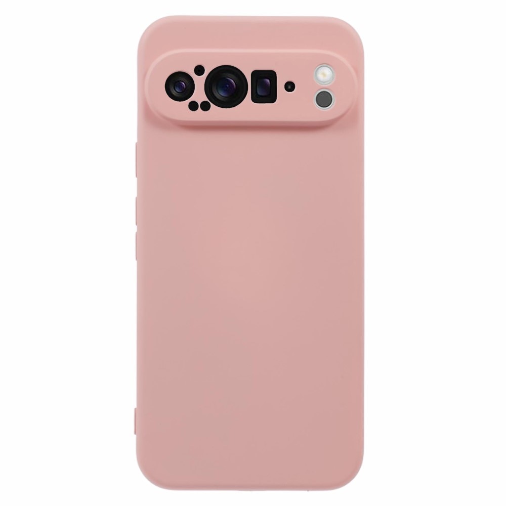 Stødsikker Cover TPU Google Pixel 9 Pro Lyserød