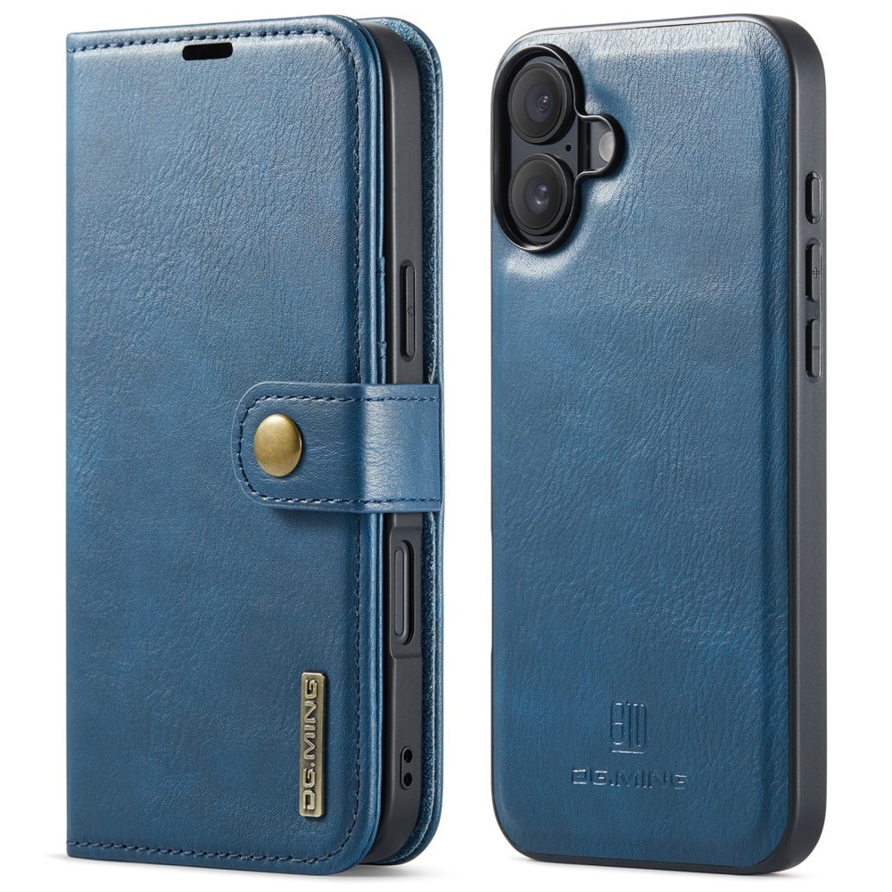 Magnet Wallet iPhone 16 Plus Blue