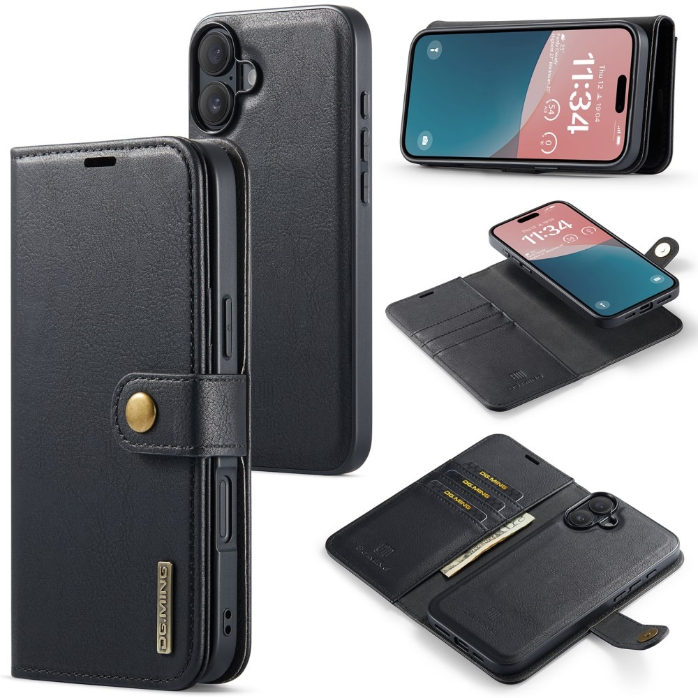 Magnet Wallet iPhone 16 Black