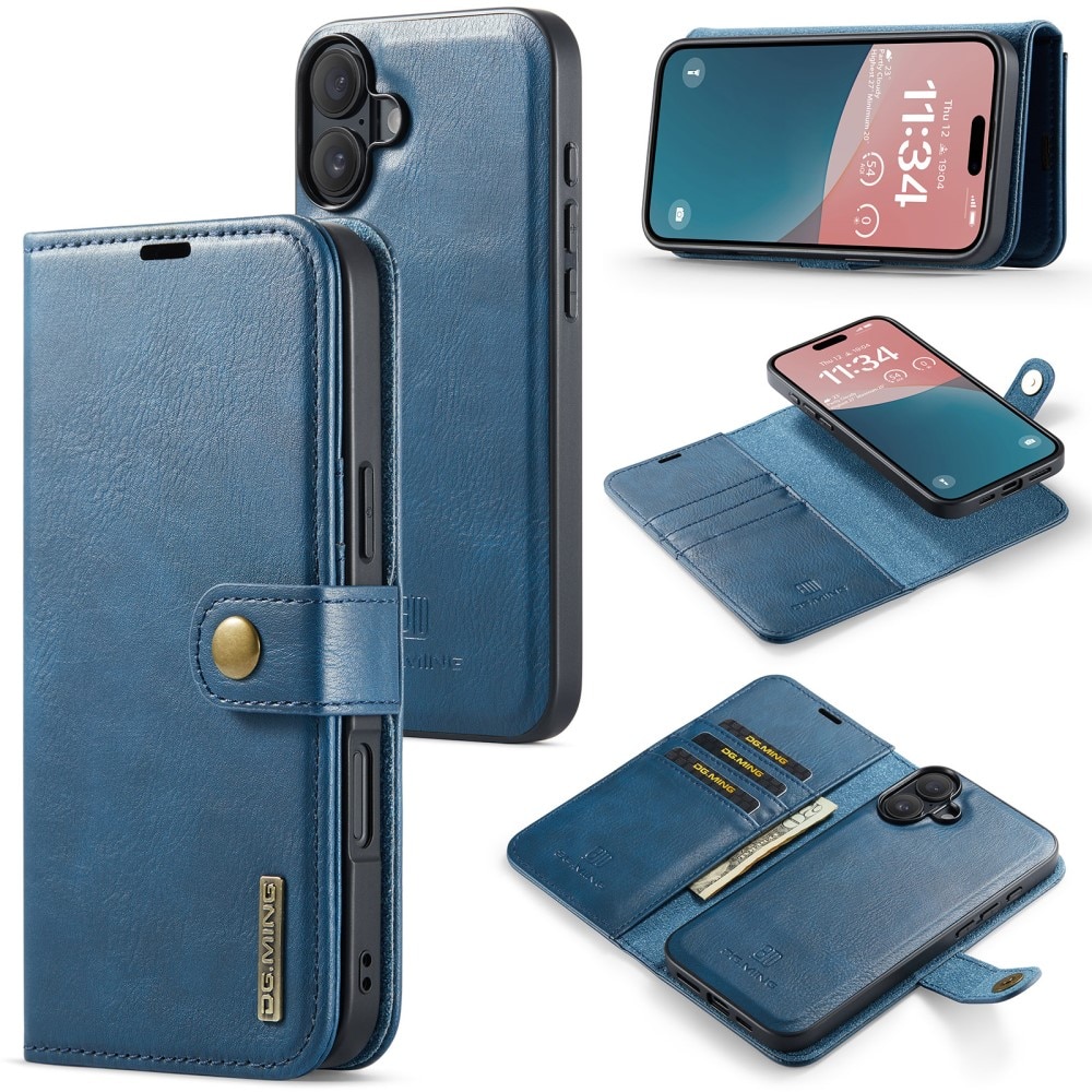 Magnet Wallet iPhone 16 Blue