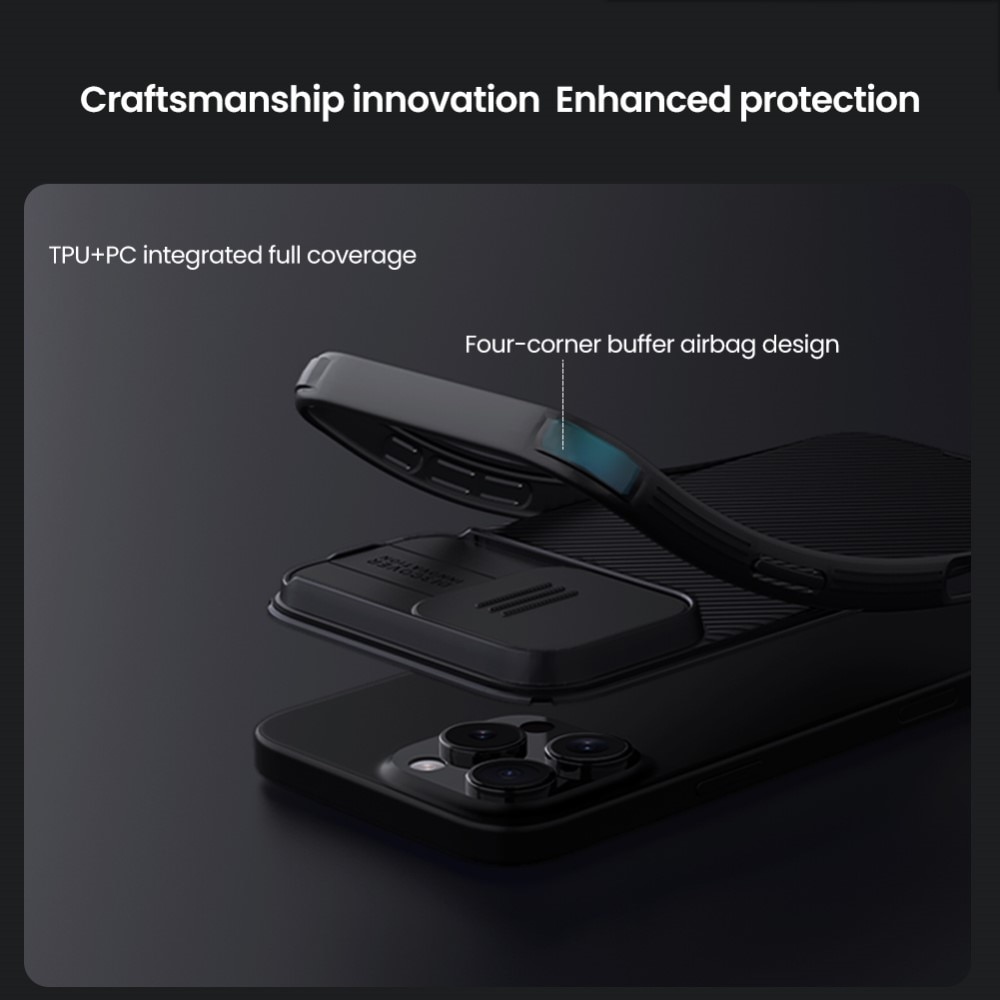 CamShield Cover iPhone 16 Pro sort