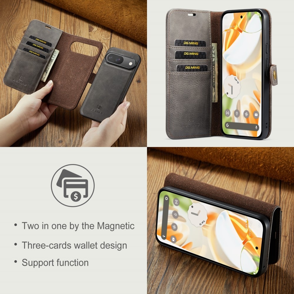 Magnet Wallet Google Pixel 9 Pro XL Brown