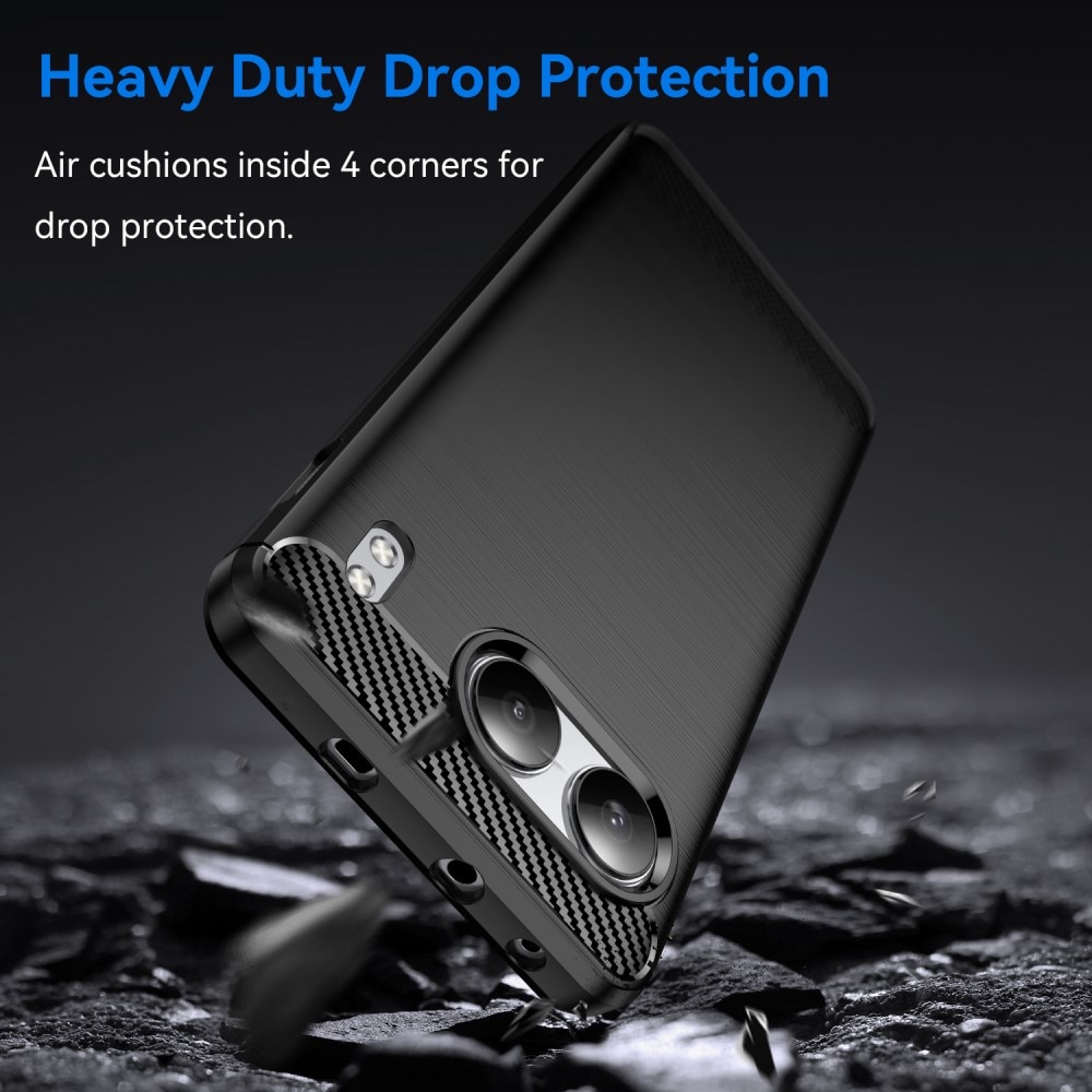 OnePlus Nord 4 Cover TPU Brushed Black