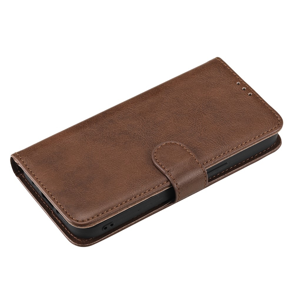 Magnetisk Wallet iPhone 16 brun