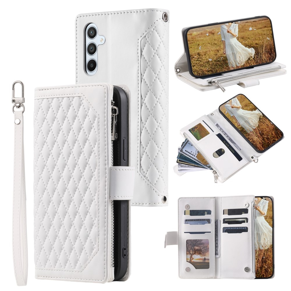 Pung Taske Samsung Galaxy S25 Plus Quilted Hvid