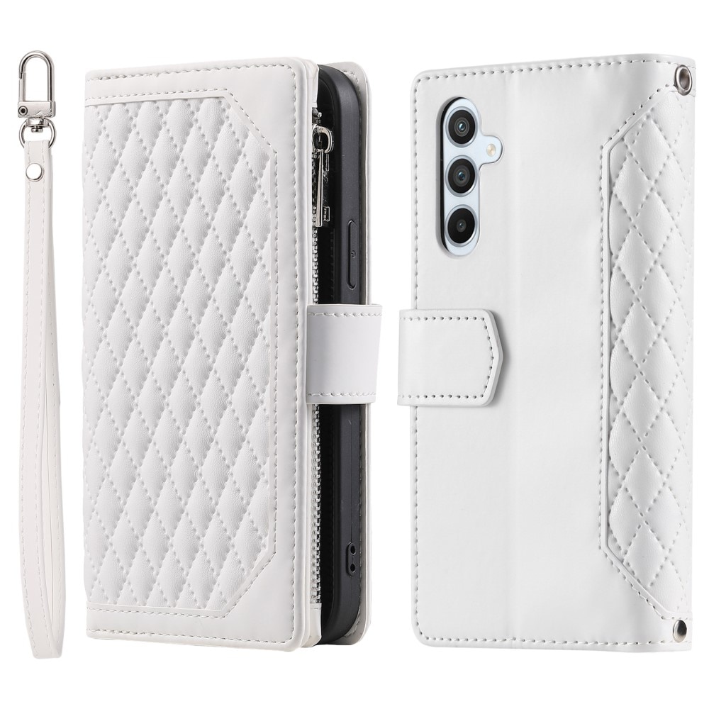 Pung Taske Samsung Galaxy S25 Plus Quilted Hvid