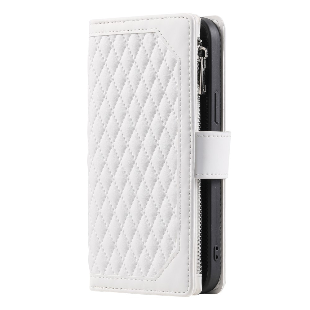 Pung Taske Samsung Galaxy S25 Plus Quilted Hvid