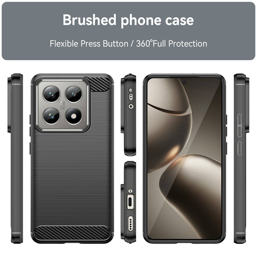 Xiaomi 14T Cover TPU Brushed Black